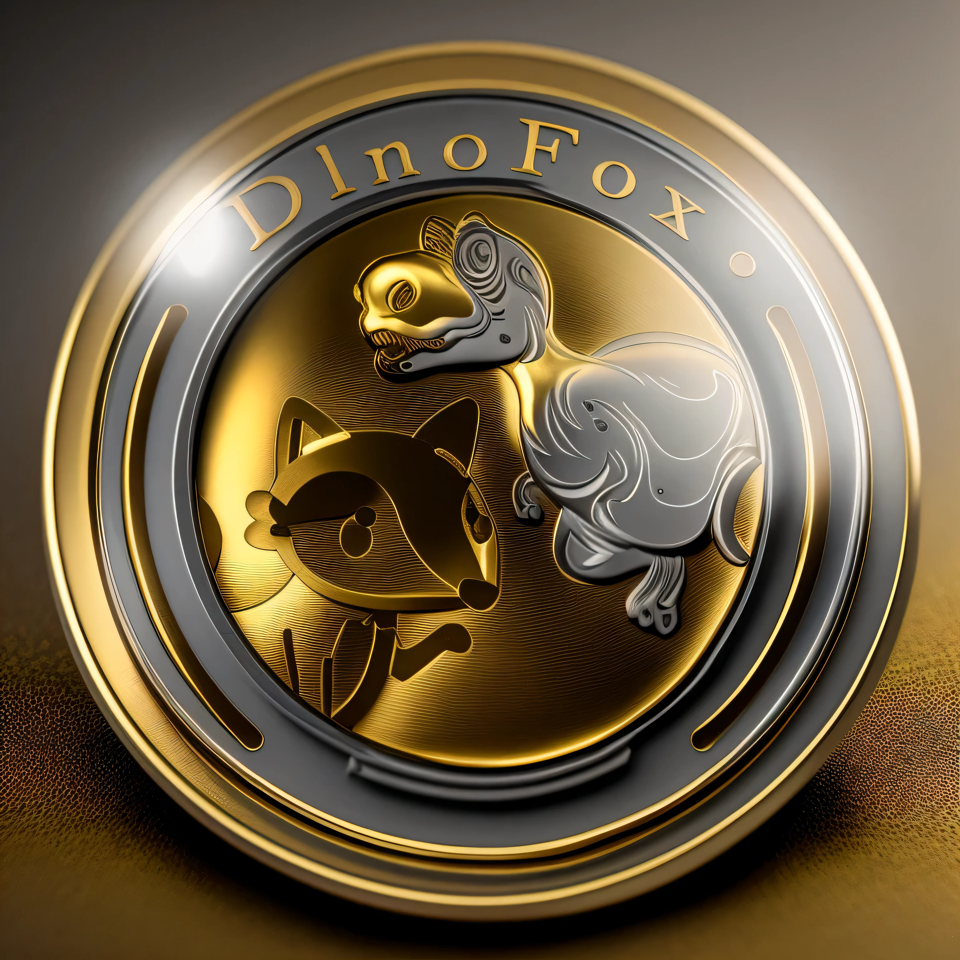 Moneda de oro macizo, Monocromo, placa de metal, metal texture, metallic gloss