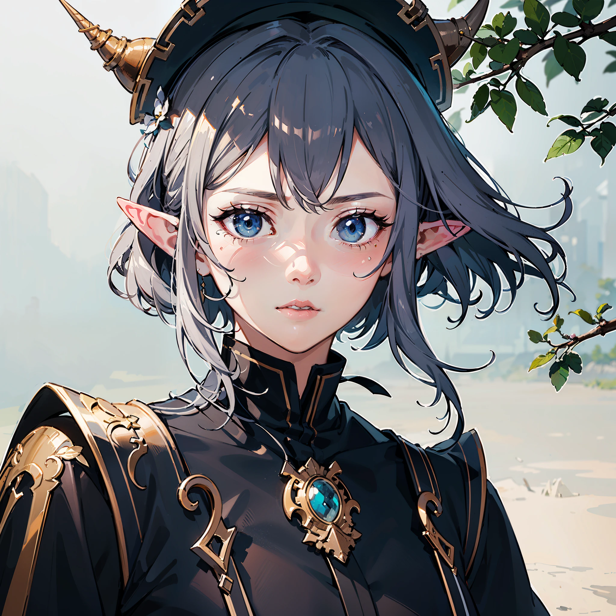 fallen wood,Elf with a bow:1.1,Unicorn and Girl:1.1,Undulating lakes,deep-forest,Blowing in the wind,Has depth,(4k), (Raw photo: 1.2), (Realism: 1.4), (masutepiece: 1.3), (exquisite detailing: 1.2), Delicate and beautiful details, (Eye Detail), (Facial Detailed), (Highest Quality) :1.4), (Hyper-Resolution: 1.2),(very detailed illustration), Best Quality, depth of fields, Wide light, natural shadows