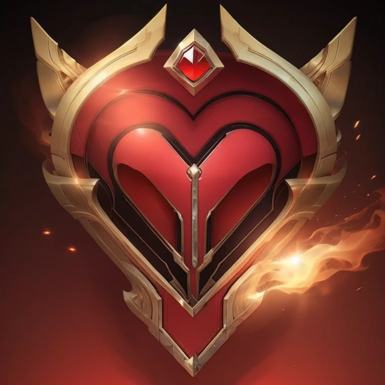 white backgrounid,gameicon, inner strength, red colour