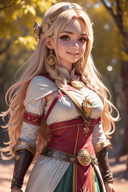 Beautiful female head viking, Disfraz de guerrera vikinga, en globo de nieve, sonrisa suave, Lindo retrato de cuerpo entero, figura esbelta de pie, Personaje de dibujos animados, medieval, Renderizado 3D, symatic lighting, Trazado de rayos. Rojo crujiente, luz radiante, bosque misteriosa, (la mejor calidad, 8k, high resolusion, tmasterpiece:1.2), caprichoso, (cielo lleno de estrellas, la estrella del norte brilla).