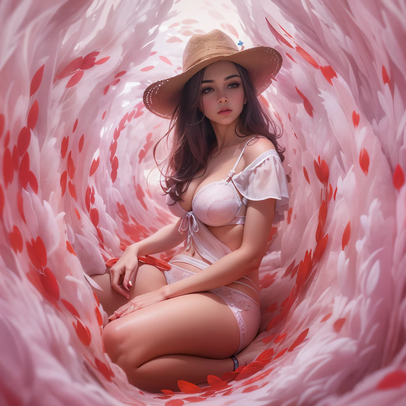 (Gerar uma imagem espetacular de uma mulher jovem, ((nua)), com [((bumbum mais lindo do mundo))], ela precisa ser grande, redonda, atraente ((no bikini)), ((sem lingerie))
Imagem de fundo de uma coudelaria com belos cavalos e palheiros, Texas style boots and hat), Minimalist Style, Surreal Dreamscapes, Intimate Portrait Composition, Mystical, Light White and Red, Optical IllusionsA