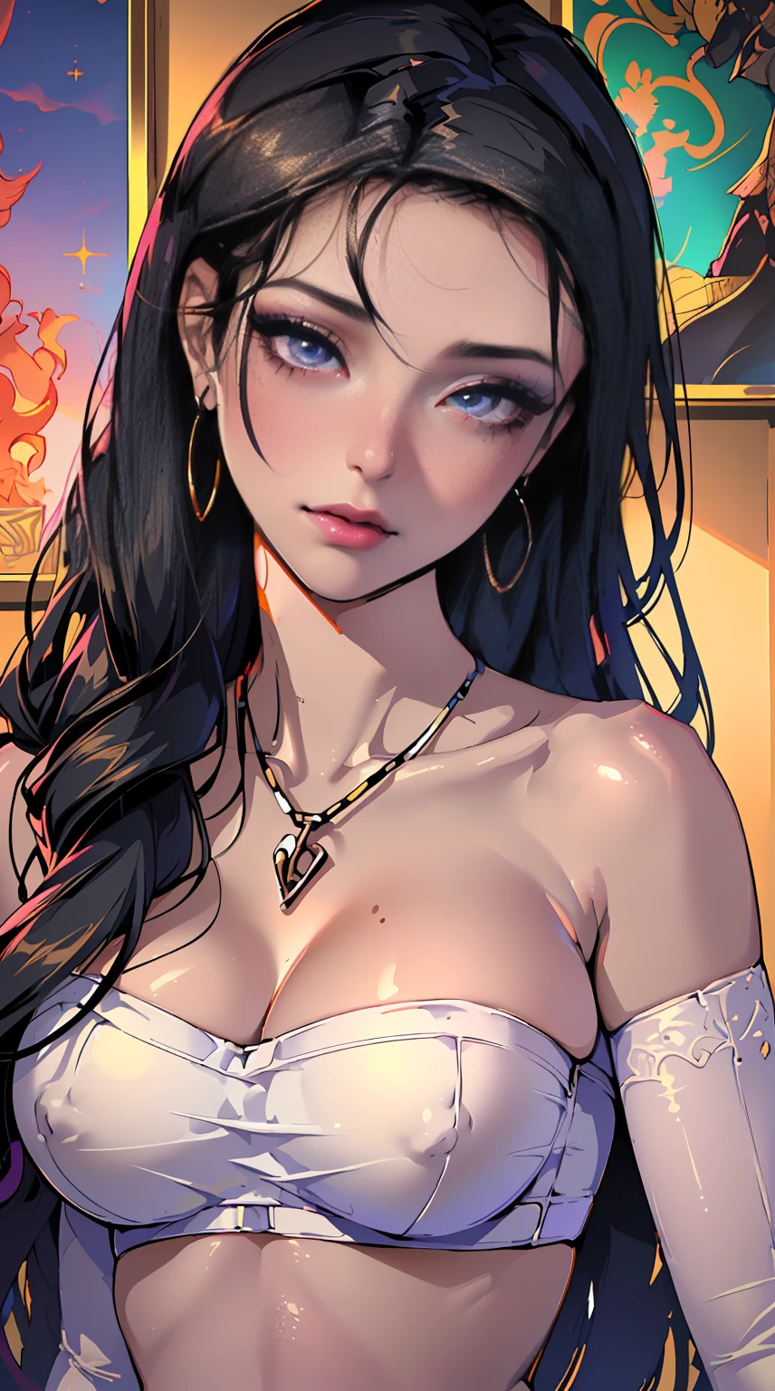goth girl,1girl,((extremely fofo and beautiful black haired anime goth girl)),((())),(seios grandes:1.2),((((cabelo ondulado preto:1.35,cabelos absurdamente longos e despenteados,messy hair,cabelos internos coloridos,ear breathing)))),((heterocromia:1.5, (Purple_olho and red_olho))),intrincado olhos,beautiful detailed olhos,symmetrical olhos,Big olhos:1.5,((gordura)),(((Pele Lustrosa:1.5,pele brilhante: 1.5,pele bronzeada,pele brilhante,very pele brilhante,corpo brilhante,plastic glitter skin,exaggerated pele brilhante,pele iluminada))),(abdome inferior da aranha,cintura estreita,quadril largo,corpo atletico,pernas infladas,coxas grossas,corpo detalhado,(Rosto detalhado)),
fofo,Sacanagem,sedutor,Erotic,(NSFW),
Zettai Ryouiki,Roupas reveladoras,mostrar pele,((Sports bra with plunging neckline,bra black)),(Tiny black floss),(((sombra preta,Delineador Preto Espesso,Long, dramatic eyelashes,black lips,intrincado makeup))),(((intrincado outfit,intrincado clothes))),
(dynamic pose:1.0),Embarrassed,(Centrado,scale to fit dimensions,rule of thirds),
Inside,Interior,((black gothic bedroom)),scenecy:1.25,((intrincado scenecy)),((winter decorations)),Christmas tree,
(Enfeites de inverno brilhantes),Altas,foco nítido,(ultra detalhado,extremamente detalhado),(Arte Fotorrealista:1.37),(extremamente detalhado CG unity 8k wallpaper),(((cores vibrantes,tema vibrante))),(intrincado),(master part),(best quality),
