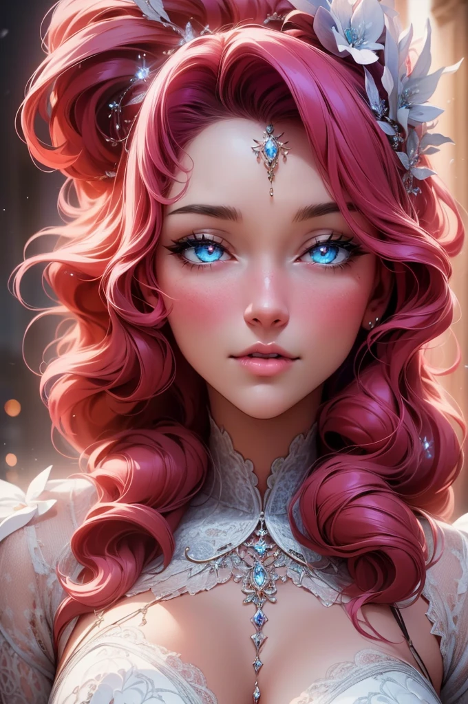{-erro_de_anatomia:1.0}(best quality,4k,8k,highres,masterpiece:1.2), ultra-detailed, (realistic,photorealistic,photo-realistic:1.37), mature milf, illyasviel von einzbern, redhead hair, full body, vibrant colors, glowing skin, mesmerizing eyes, elegant pose, enchanting background, delicate lace dress, surreal lighting, ethereal atmosphere, mystical aura, intricate details, artistic medium, digital illustration, fantasy, anime