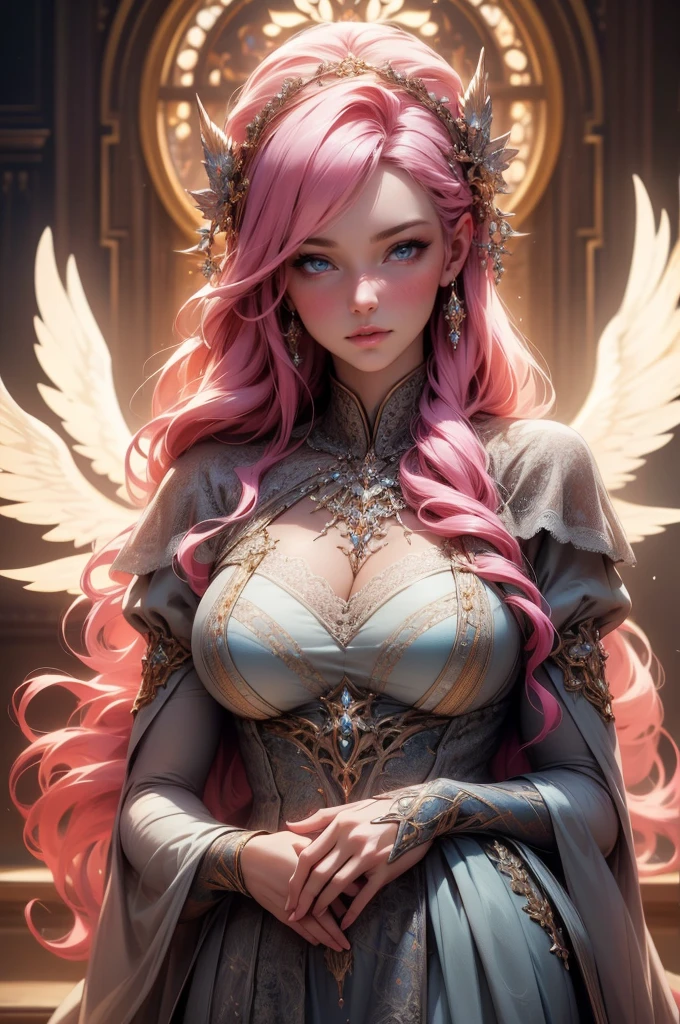 {-erro_de_anatomia:1.0}(best quality,4k,8k,highres,masterpiece:1.2), ultra-detailed, (realistic,photorealistic,photo-realistic:1.37), mature milf, illyasviel von einzbern, redhead hair, full body, vibrant colors, glowing skin, mesmerizing eyes, elegant pose, enchanting background, delicate lace dress, surreal lighting, ethereal atmosphere, mystical aura, intricate details, artistic medium, digital illustration, fantasy, anime,