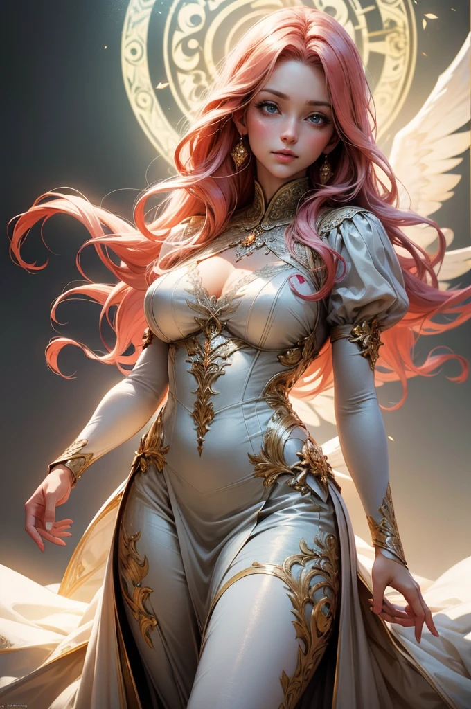 {-erro_de_anatomia:1.0}(best quality,4k,8k,highres,masterpiece:1.2), ultra-detailed, (realistic,photorealistic,photo-realistic:1.37), mature milf, illyasviel von einzbern, redhead hair, full body, vibrant colors, glowing skin, mesmerizing eyes, elegant pose, enchanting background, delicate lace dress, surreal lighting, ethereal atmosphere, mystical aura, intricate details, artistic medium, digital illustration, fantasy, anime