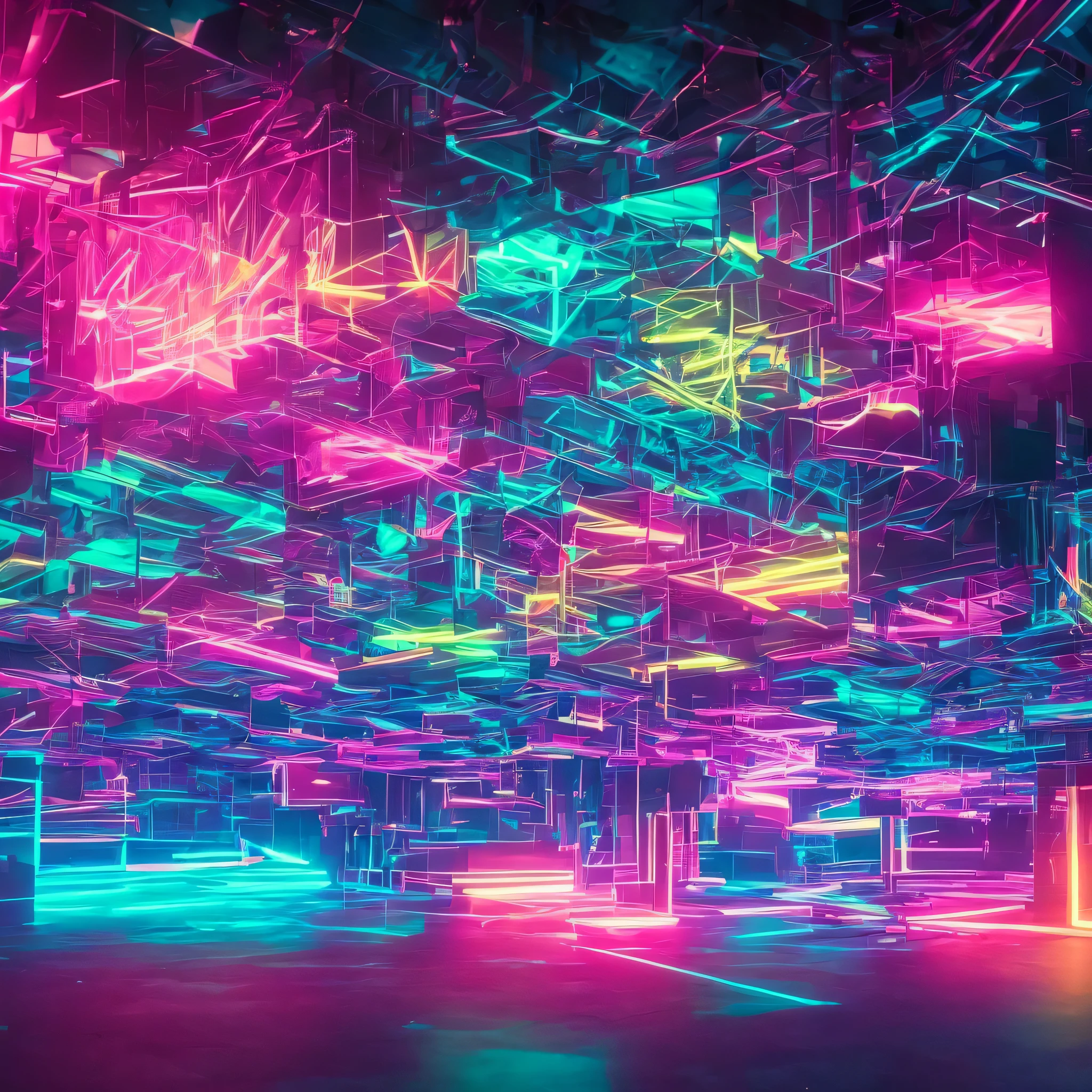 A girlis, this on a dimly lit club stage at a low level, melodischem Techno tanzt. Sie bewegt sich anmutig, Her body swayed to the hypnotic beats. Her eyes are flickering under the strobe Lichter, reflektiert das Neonlicht um sie herum. While she dances, Sie holt ein Neonfeuerzeug heraus und klappt es auf, gives the atmosphere a fascinating shine. The club is filled with neon Lichter, create an alien atmosphere. Die Szene pulsiert vor Energie. Farben verschmelzen und verwandeln sich, ein psychedelisches visuelles Erlebnis schaffen. The air is filled with the smell of party and music.Drogen wie LSD, Ekstase, und Zauberpilze, Improving their experience and perception of the dance floor. The techno beats seamlessly merge with the Lichter movement, Es entsteht eine dynamische Symphonie aus Ton und Bild. The dance floor is a space, in which they lose themselves in the music and move their bodies in perfect harmony k. The atmosphere is electric, and it feels, as if you were in another realm. Das Kunstwerk wird mit digitalen Techniken erstellt, Combine strong colors, Scharfer Fokus, and extremely detailed elements. Die Szene wird mit Studiobeleuchtung aufgenommen, Verbesserung des Realismus und der Tiefe des Bildes. The overall aesthetic is a mix of futuristic and surreal, die Essenz der Techno- und Partykultur einfangen. The color palette is dominated by intense neon tones, with strong blues echoes, Purpur. The Lichter create a mesmerizing play of shadows and reflections, Adding depth and dimension to the image. The lighting in the club is a mix of strobe Lichter, Laserstrahlen, and neon lights. The strobe Lichter create a pulsating effect, die Menge kurz erleuchten, intensive Blitze. The Laserstrahlen cut through the air. The neon lights line the walls and ceiling, erzeugt einen lebendigen Glanz, der den gesamten Raum durchdringt. Insgesamt, Das Kunstwerk zeigt einen fesselnden Momen