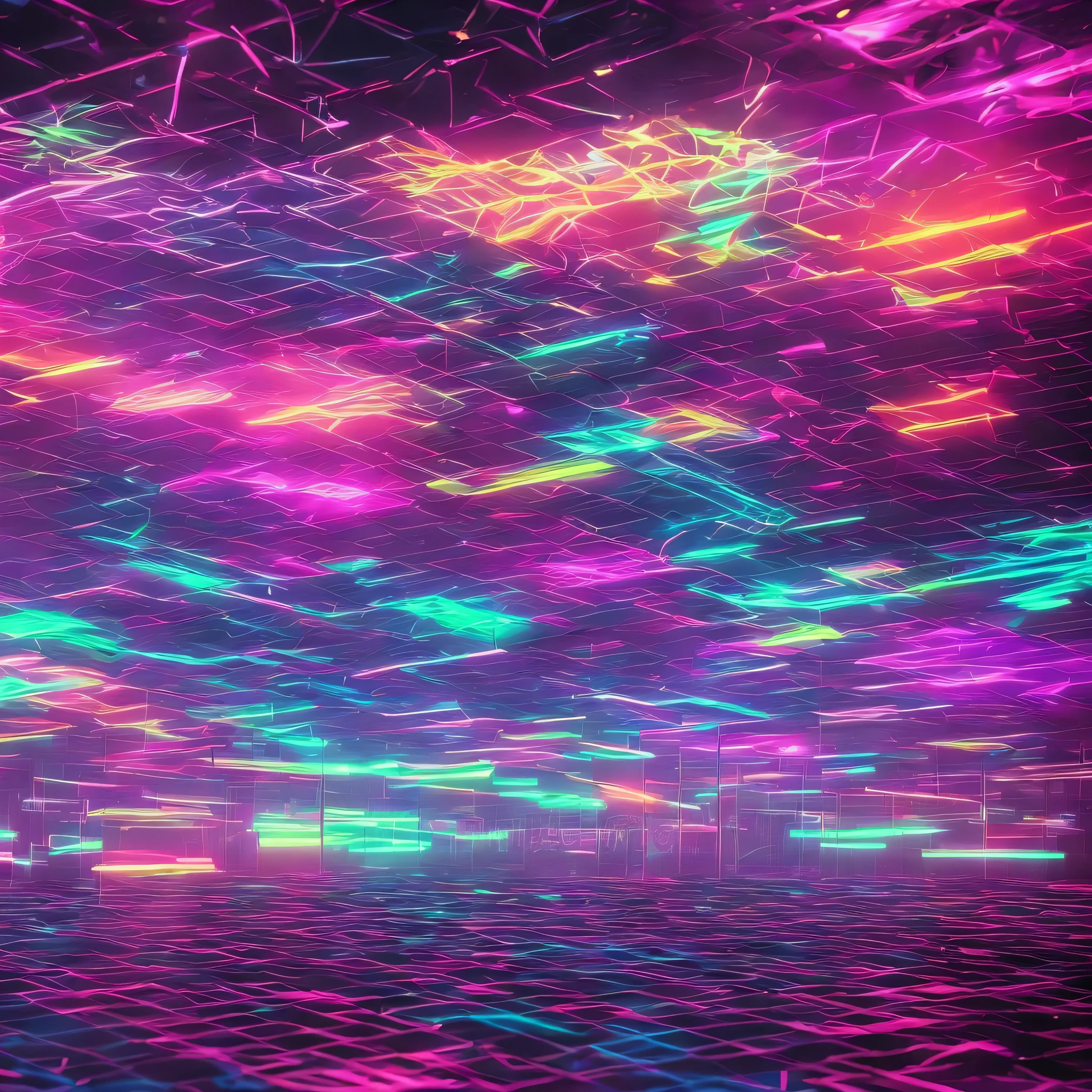 A girlis, this on a dimly lit club stage at a low level, melodischem Techno tanzt. Sie bewegt sich anmutig, Her body swayed to the hypnotic beats. Her eyes are flickering under the strobe Lichter, reflektiert das Neonlicht um sie herum. While she dances, Sie holt ein Neonfeuerzeug heraus und klappt es auf, gives the atmosphere a fascinating shine. The club is filled with neon Lichter, create an alien atmosphere. Die Szene pulsiert vor Energie. Farben verschmelzen und verwandeln sich, ein psychedelisches visuelles Erlebnis schaffen. The air is filled with the smell of party and music.Drogen wie LSD, Ekstase, und Zauberpilze, Improving their experience and perception of the dance floor. The techno beats seamlessly merge with the Lichter movement, Es entsteht eine dynamische Symphonie aus Ton und Bild. The dance floor is a space, in which they lose themselves in the music and move their bodies in perfect harmony k. The atmosphere is electric, and it feels, as if you were in another realm. Das Kunstwerk wird mit digitalen Techniken erstellt, Combine strong colors, Scharfer Fokus, and extremely detailed elements. Die Szene wird mit Studiobeleuchtung aufgenommen, Verbesserung des Realismus und der Tiefe des Bildes. The overall aesthetic is a mix of futuristic and surreal, die Essenz der Techno- und Partykultur einfangen. The color palette is dominated by intense neon tones, with strong blues echoes, Purpur. The Lichter create a mesmerizing play of shadows and reflections, Adding depth and dimension to the image. The lighting in the club is a mix of strobe Lichter, Laserstrahlen, and neon lights. The strobe Lichter create a pulsating effect, die Menge kurz erleuchten, intensive Blitze. The Laserstrahlen cut through the air. The neon lights line the walls and ceiling, erzeugt einen lebendigen Glanz, der den gesamten Raum durchdringt. Insgesamt, Das Kunstwerk zeigt einen fesselnden Momen