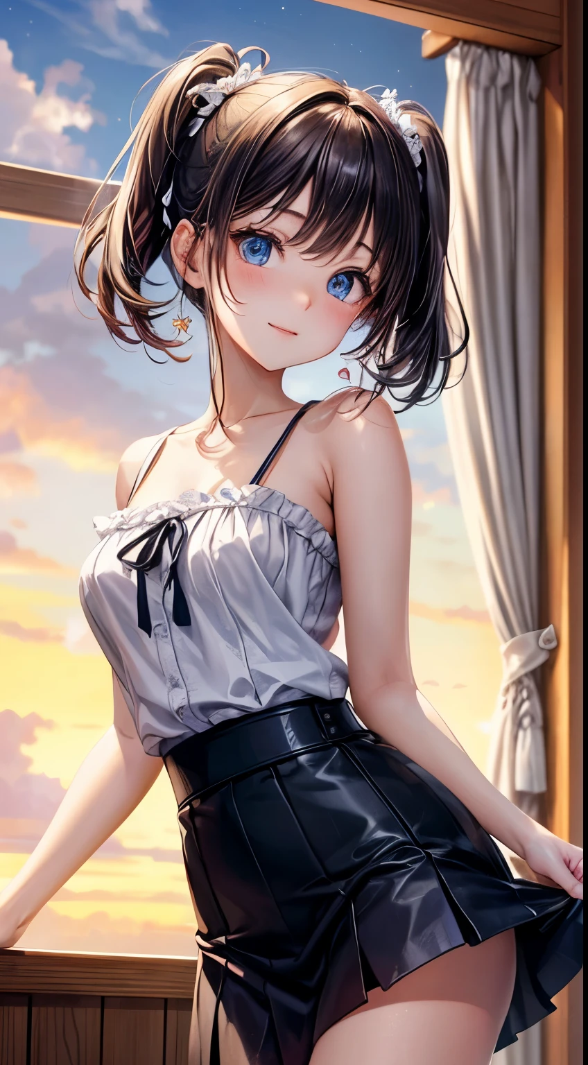"in a quiet space, A ray of light shines in, At the center of it all is a 20-year-old Japanese girl.. Innocent beauty is beautifully depicted in the light, tome'It's like a painting.
This girl wears a unique style virgin killer fashion. A fluffy skirt retains the innocence of a young girl., Express energy and energy with pop color patterns. Exquisite ribbons and sparkling beads highlight her charm and personality。.
The girl'His face stands out for its purity and pure eyes. Her big eyes are innocent, yet she has a strong desire for knowledge., his small mouth resembles him'Laughing. her hair is silky black in the light.
Her presence in that space is like a work of art... The perfect combination of innocence and virgin killer fashion style, Not only does it look beautiful.、、it touches my heart deeply.
In this work, girl'innocent, Details of her clothes, A composition where she comes to the front, Carefully drawn down to the smallest detail.. 20-year-old innocent Garster piece combined with virgin killer fashion style.."