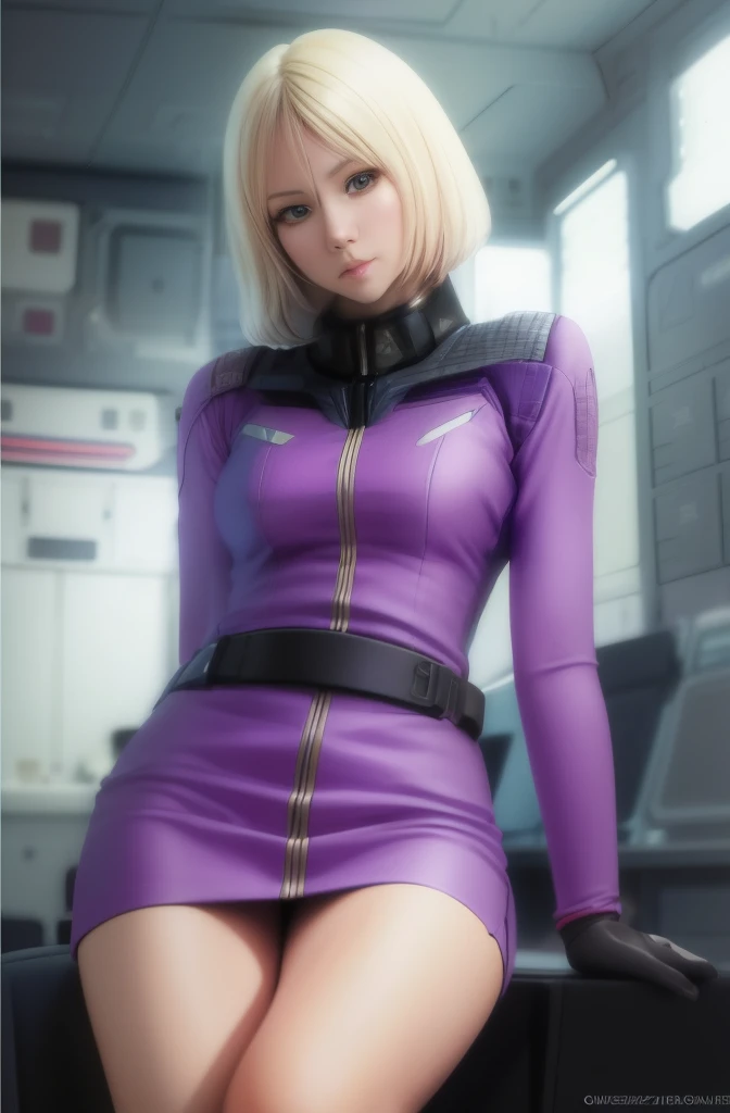 Arafe woman posing for a photo wearing a short skirt and purple shirt, portrait anime space cadet girl, highly detailed exquisite fanart, cushart krenz key art feminine, extremely detailed ArtGerm, range murata and ArtGerm, ArtGerm. high detailing, style ArtGerm, ArtGerm jsc