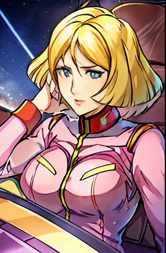 Anime - style image of a woman in a purple dress sitting in a car, portrait of beautiful samus aran, zero suit samus, JJBA, highly detailed exquisite fanart, King of Fighters character, portrait anime space cadet girl, Samus Allan Fanart, cushart krenz key art feminine, as a character in tekken, Char Aznable album art