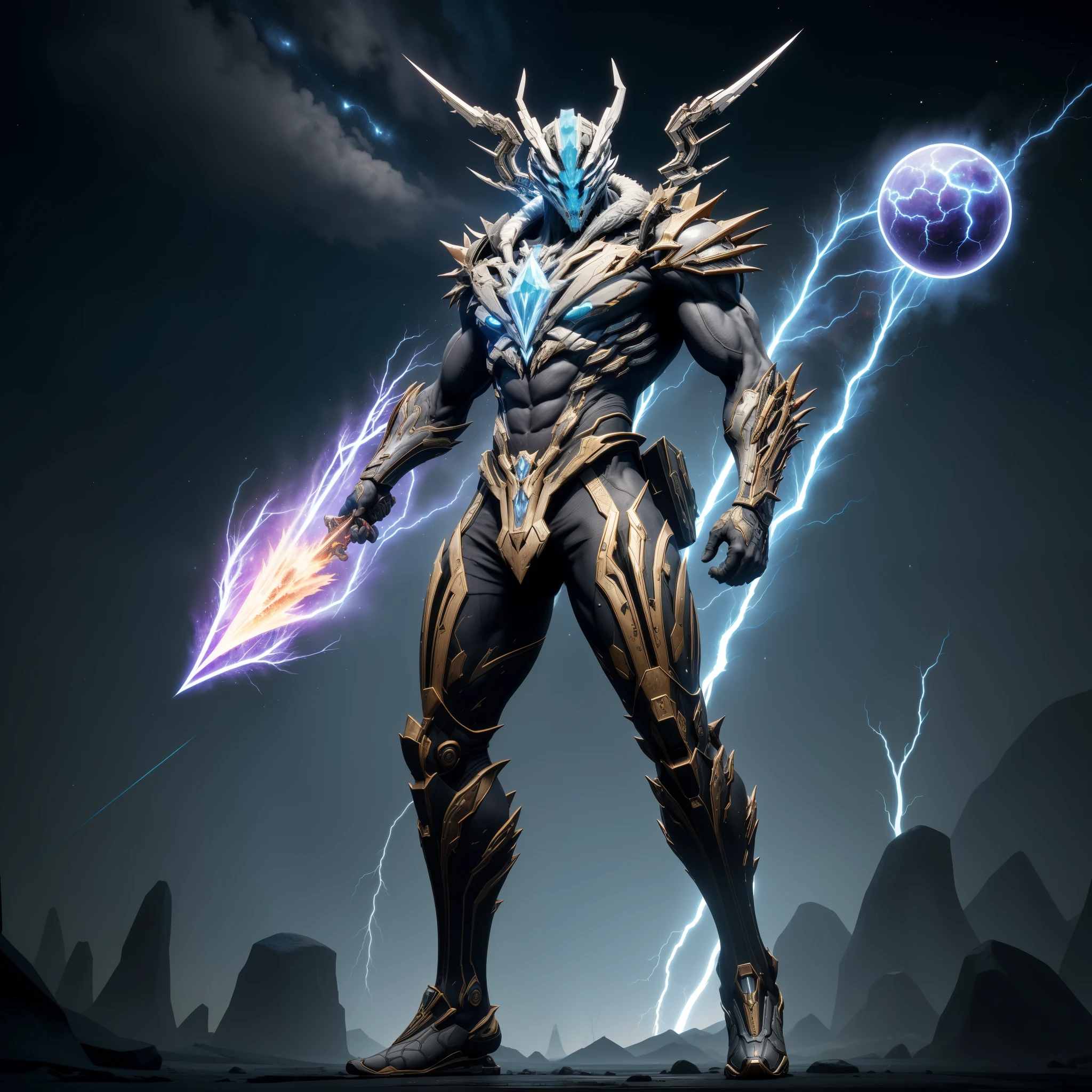 [RAW Photo 1:5] [High realistic quality] [fully dressed in royal fresh gangsta atire] [a fire god made of crystals standing with rage to destroy the oppressor] [looking at camera] [traveling on dangerous planet terrains on the ground] [luxury life hazard] {lightning aura surrounding body like a Mishima from the video game series called "Tekken"} {Warframe aesthetics}  if the dawn was any more beautiful the wrath of the almighty magic conundrum would span into the twilight of augusta, rejuvination of the scholar craft amusement of clarity to infinity and beyond, perfection only to be thought of by the highest intellect in existence, if heaven was the perception of inception than the reflection is atomic awesome fresh laid back rhythm, no bad anatomy, no disfigurements, cooled out straight laced by the best, xbvjhg ljnygui, Sangheili tradition