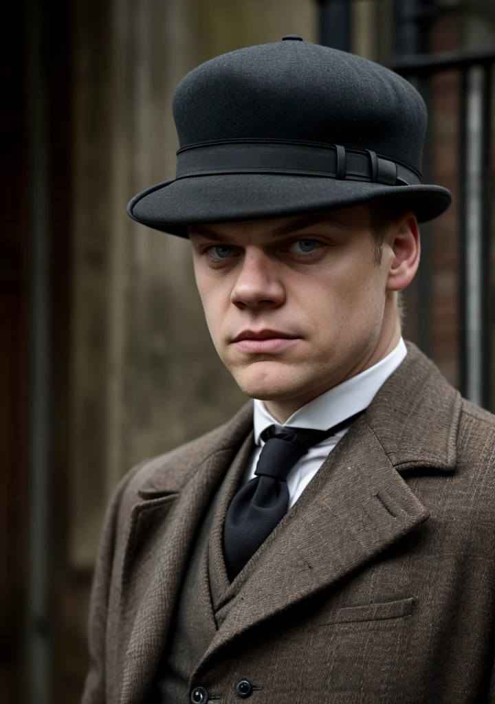 Manuel Neuer in the peaky blinders style