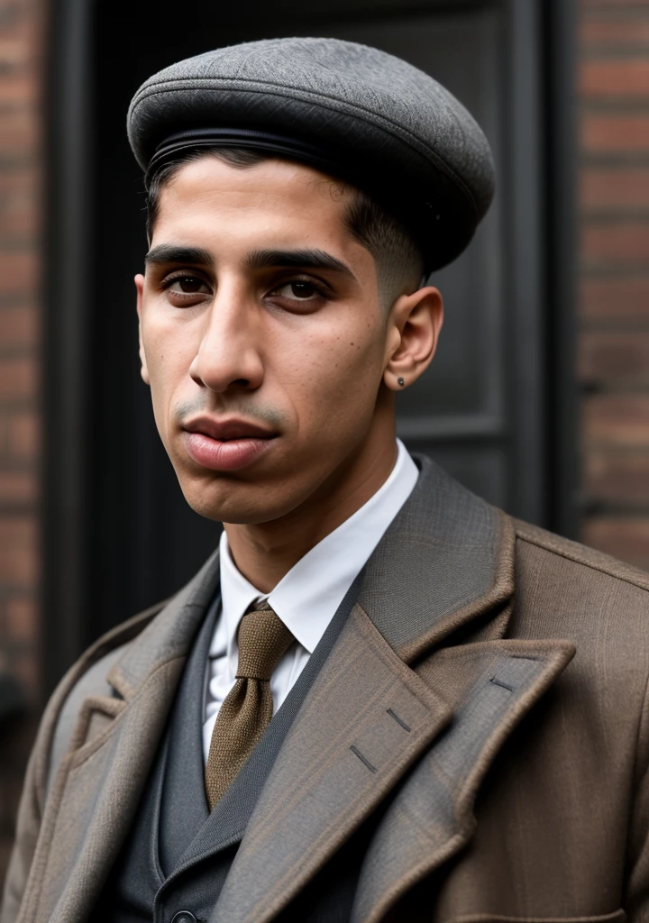 Achraf Hakimi in the peaky blinders style