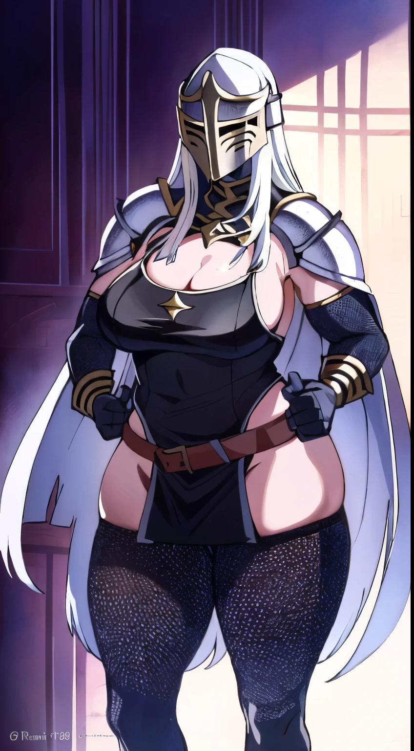Muscular female, knight templar, crusader knight, Templar Helmet, Templar Armor, sideboob, big chest, day, sexy, sensual, detailed, uploaded to e621, beautiful and detailed portrait of an powerful ((female))) kenket, ross tran, ruan jia, uploaded to e621, zaush, foxovh, movie lighting, standing, open legs, long hair, muscular, large breats, epic realism,