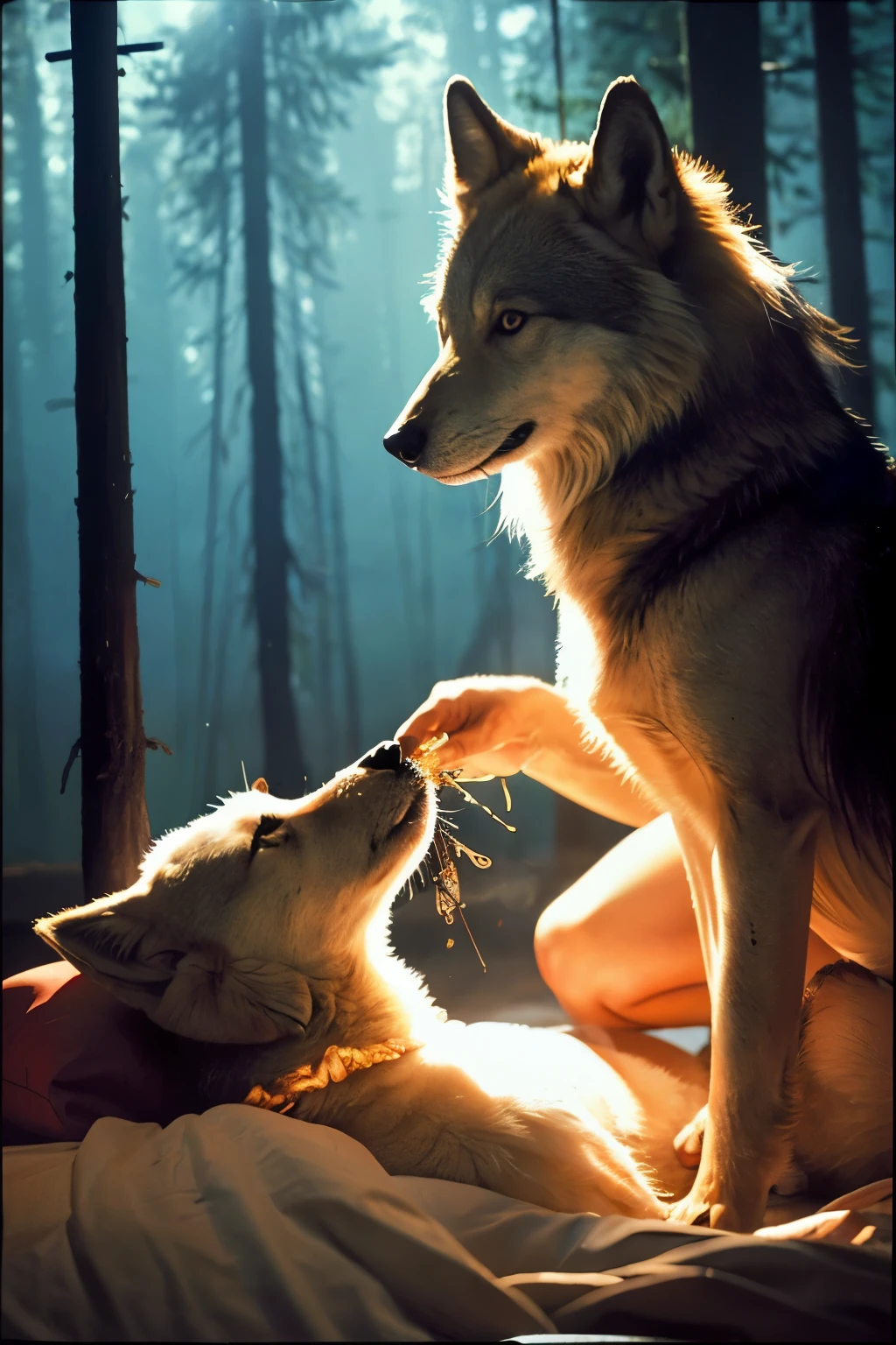 A story of wolf love and sacrifice