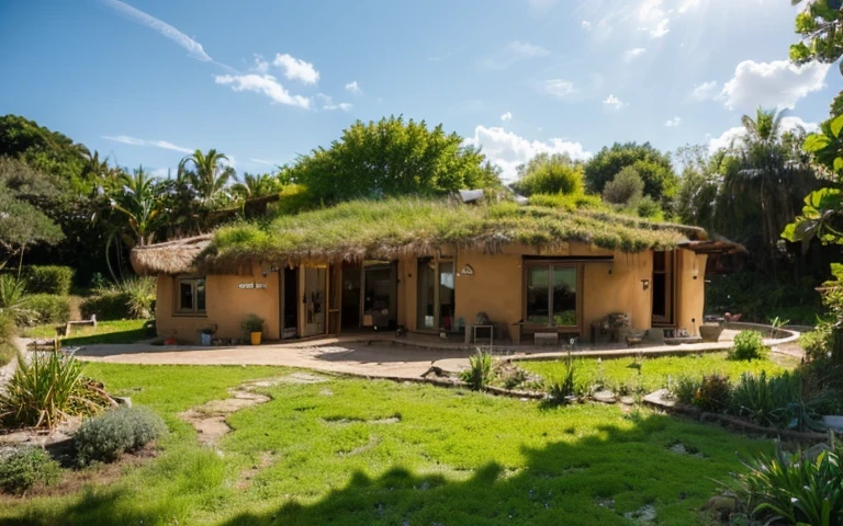 greenroof, wood rake, wood edge