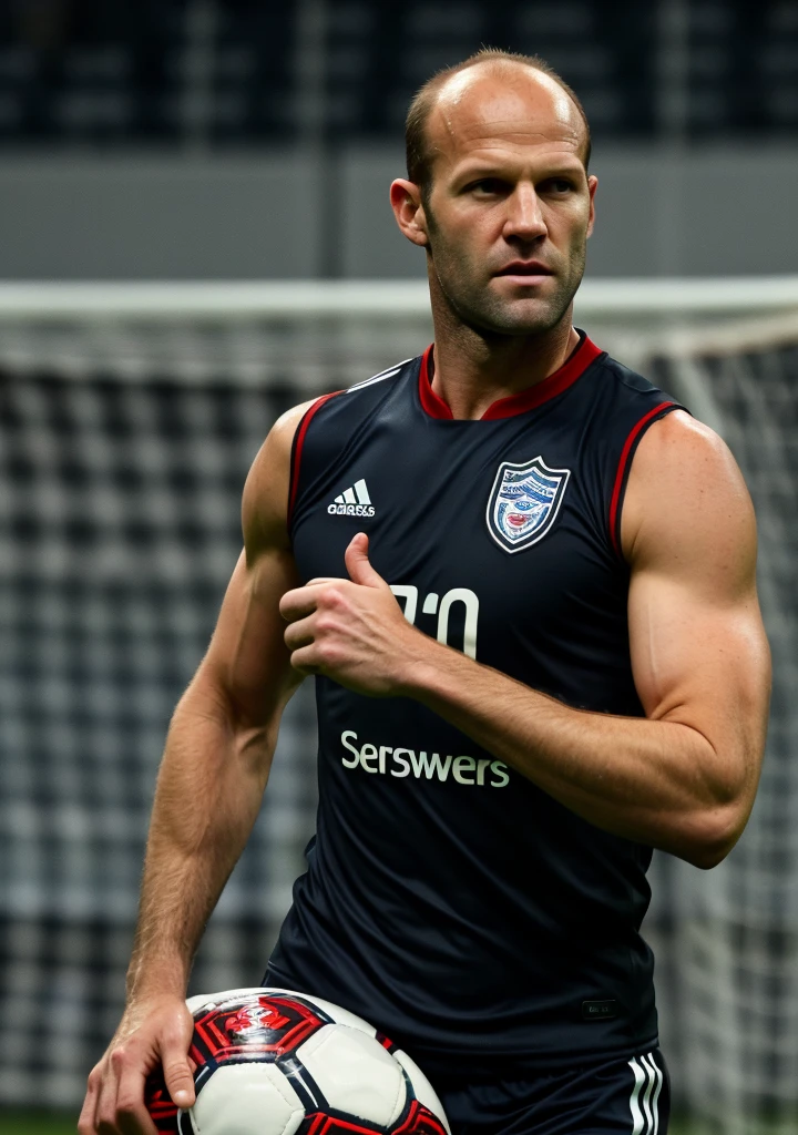 jason statham as a soccer player