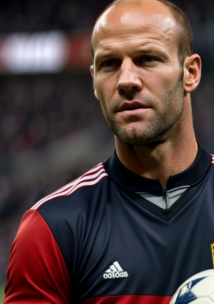 jason statham as a soccer player