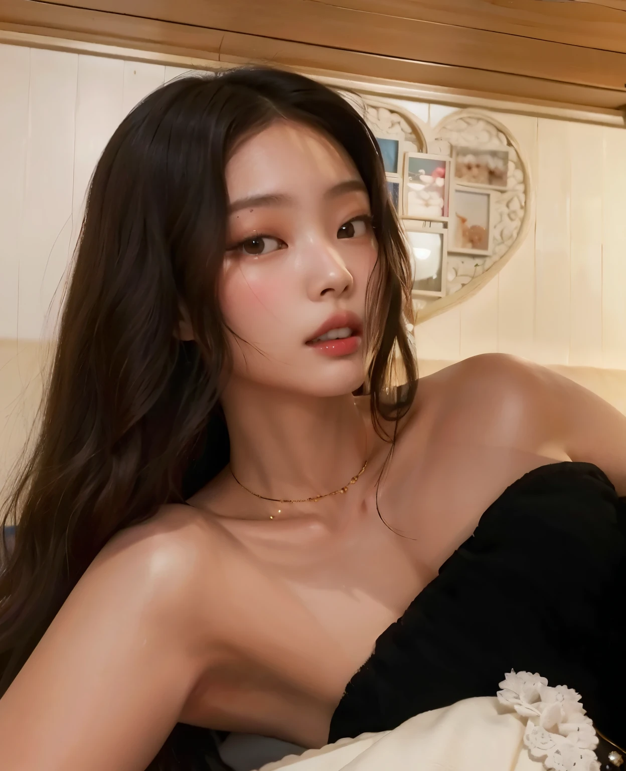 um close de uma mulher deitada em uma cama com um cobertor branco, gorgeous young Mulher coreana, coreana, beautiful south Mulher coreana, beautiful young Mulher coreana, jennie blackpink, beautiful Asian girl, Jaeyeon Nam, Heonhwa Choe, Mulher coreana, young adorable korean face, Ulzzang, Asian girl, wan adorable korean face, Jinyoung Canela