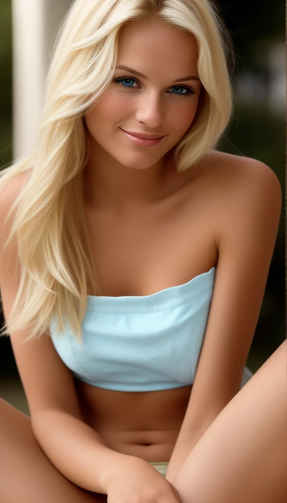 Pretty Blonde Woman