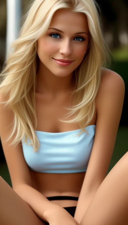 Pretty Blonde Woman