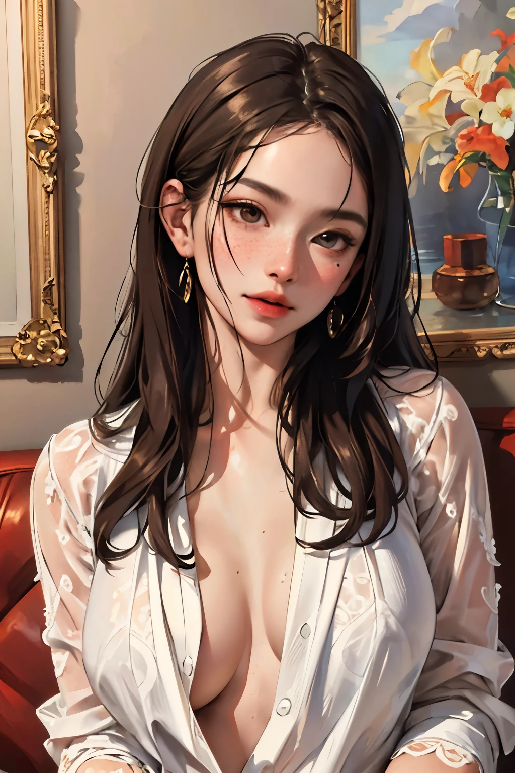 (Masterpiece: 1.2, highest quality), (highly detailed face, realistic photos, realistic skin, realistic body, intricate details), Solo, 1MILF, casual,
