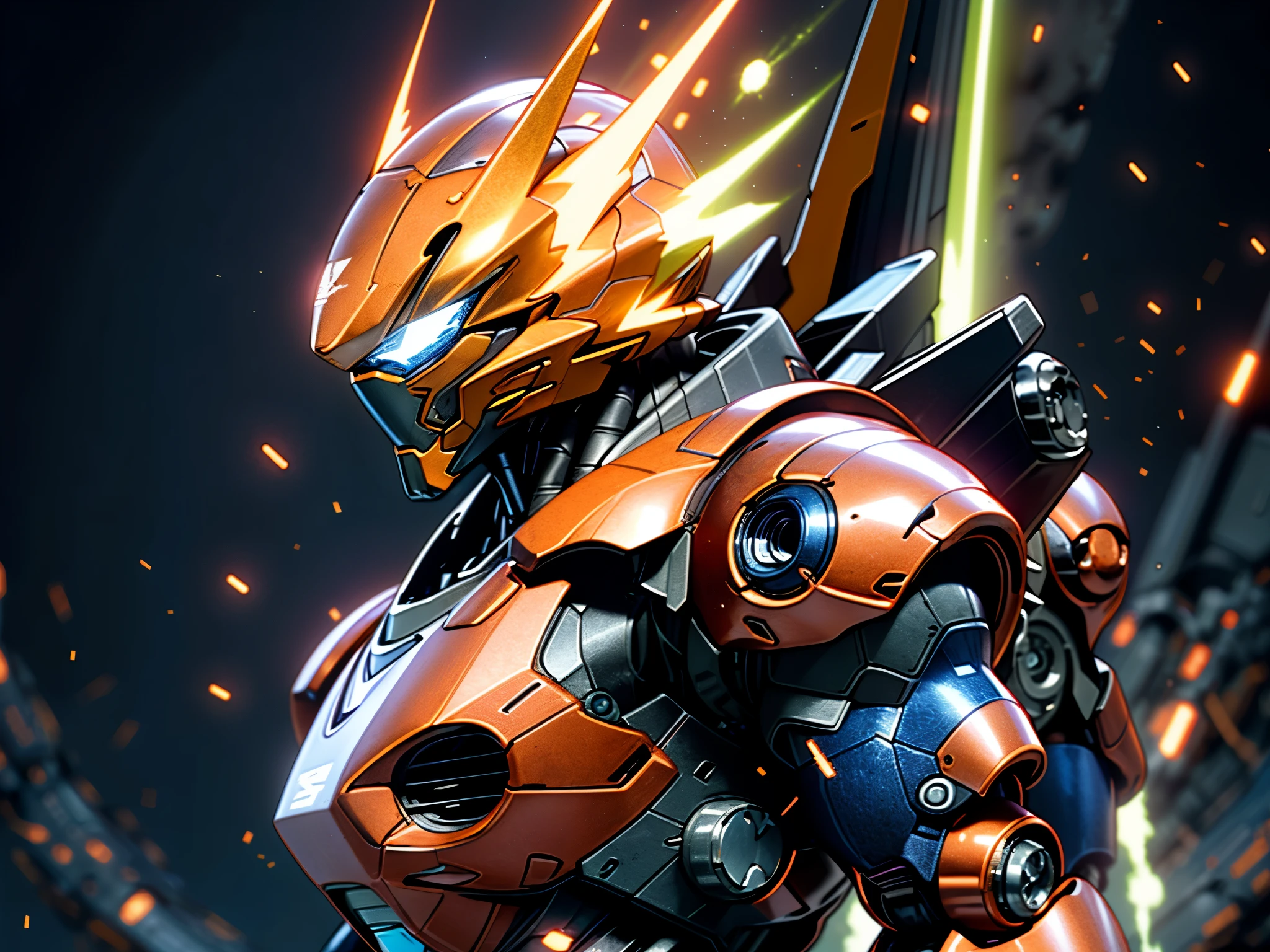 A high-tech combat armor suit inspired by Godzilla concept, Godzilla concept biotech battle armor, High-tech armored suits, psychedelic details, BiophyllTech, add electric power around, A bio-sensitive high-tech battle armor suit infused with Godzilla characteristics, The angular design on the body is illuminated and the display is charging, energy waves, Energy particles, octane render, unreal engine 5, high definition, best quality, highres, ultra-detailed, fantasy, Ultra-complex design, ultra-fine painting, extremely delicate, professional, perfect images quality, realistic, sure real, creativity, RAW photo, UHD, 32k, Natural light, cinematic lighting, best shadow, anatomically correct, masterpiece-anatomy-perfect, masterpiece:1.5