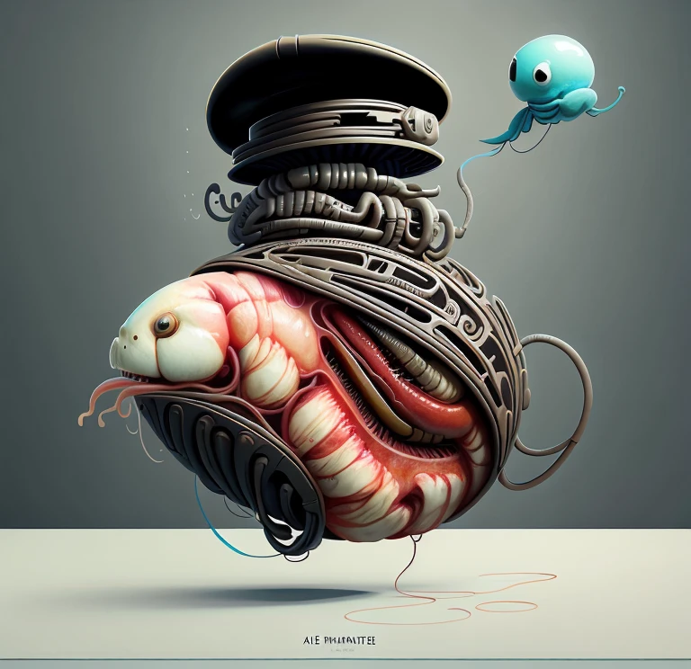 illustration d'un squelette portant une boîte avec un visage dessus, illustration amusante, Alex Yanes, Jen Bartel, cute pictoplasme, Style de Jeff Soto, pictoplasme, Faucheuse punk, par Derek Hill, par Paul Bird, Illustration de l’écart journalier, featured in pictoplasme, par Dave Arredondo, par Rafael Ritz