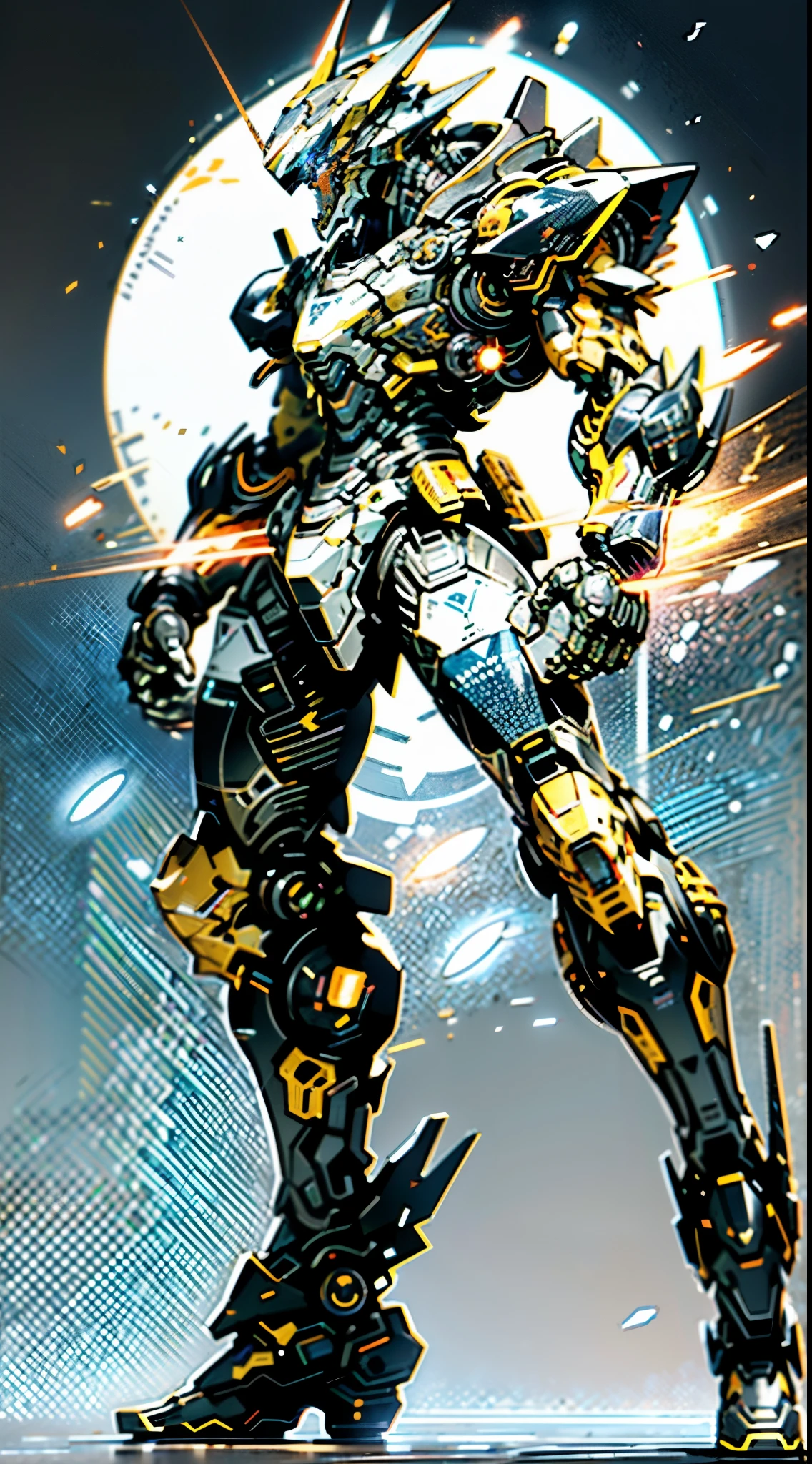 A high-tech combat armor suit inspired by Godzilla concept, Godzilla concept biotech battle armor, High-tech armored suits, psychedelic details, BiophyllTech, add electric power around, A bio-sensitive high-tech battle armor suit infused with Godzilla characteristics, The angular design on the body is illuminated and the display is charging, energy waves, Energy particles, octane render, unreal engine 5, high definition, best quality, highres, ultra-detailed, fantasy, Ultra-complex design, ultra-fine painting, extremely delicate, professional, perfect images quality, realistic, sure real, creativity, RAW photo, UHD, 32k, Natural light, cinematic lighting, best shadow, anatomically correct, masterpiece-anatomy-perfect, masterpiece:1.5