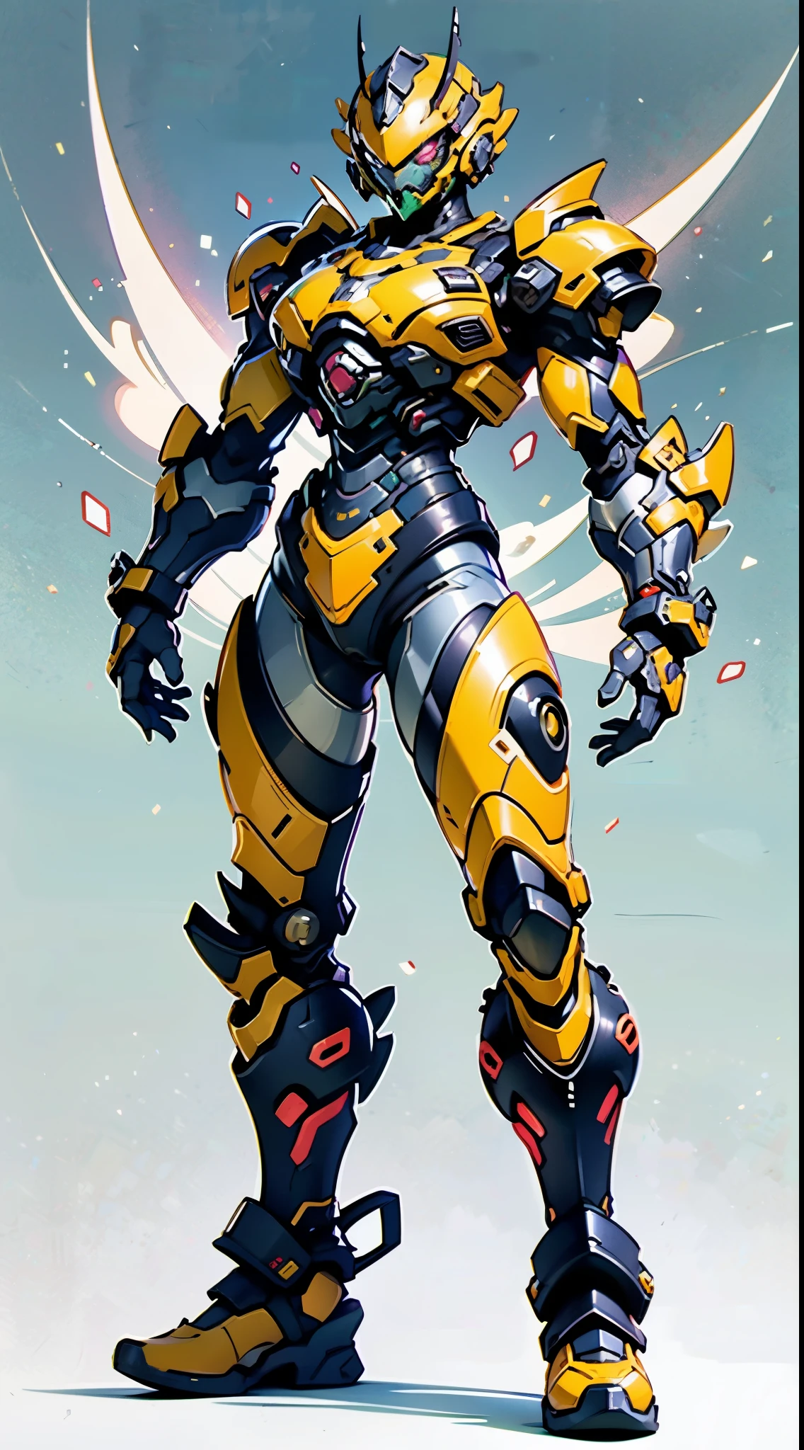 A high-tech combat armor suit inspired by Godzilla concept, Godzilla concept biotech battle armor, High-tech armored suits, psychedelic details, BiophyllTech, add electric power around, A bio-sensitive high-tech battle armor suit infused with Godzilla characteristics, The angular design on the body is illuminated and the display is charging, energy waves, Energy particles, octane render, unreal engine 5, high definition, best quality, highres, ultra-detailed, fantasy, Ultra-complex design, ultra-fine painting, extremely delicate, professional, perfect images quality, realistic, sure real, creativity, RAW photo, UHD, 32k, Natural light, cinematic lighting, best shadow, anatomically correct, masterpiece-anatomy-perfect, masterpiece:1.5
