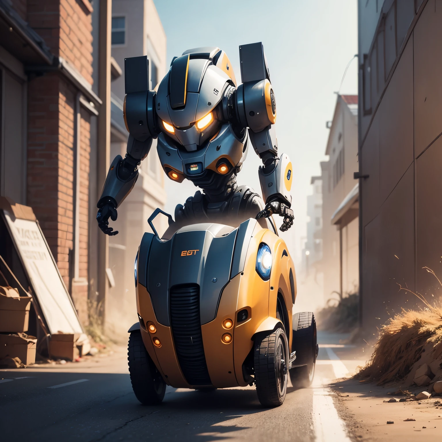 Robot moving