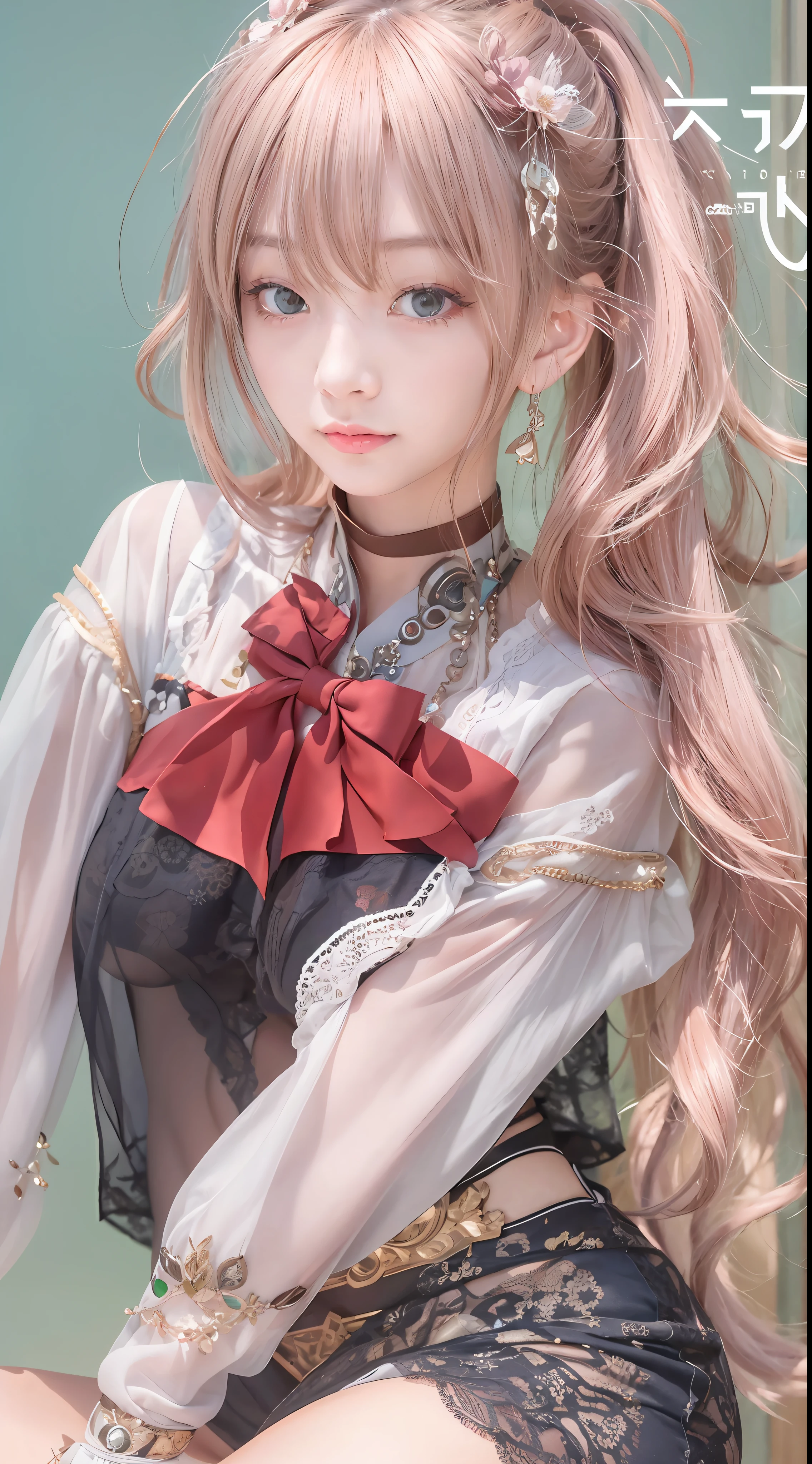 (masterpiece、Surreal、super high image quality、超高分辨率、16k images、ultra high definition photo imageocchi-chan  by Boccchi Zaroku、one Japan beauty、20yr old、Super beautiful idol face、二重まぶた、pretty eyes、Super perfect proportioneautiful skineautiful udder、toned waist、Thin arms、lean legs