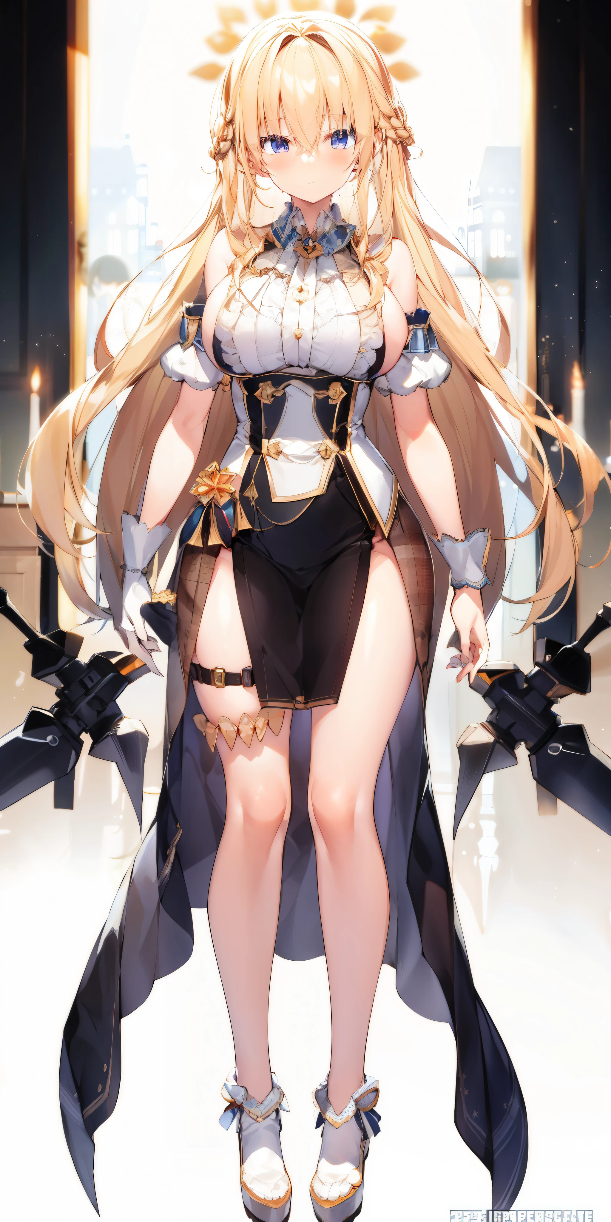 magepunk, armored, lingerie, revealing football pads, cape, receiver, Ultra High Definition, Maximum Resolution, Very Detailed, Clean Skin, Anime, Full Body, (See-through:1.5), Masterpiece, Best Quality, fighting pose, dynamic pose, Ultra High Definition, Maximum Resolution; 1girl,tan skin, black skin, beautiful, perfect lighting, muscular, thighs, mature female, milf, navel, abs, looking at viewer (masterpiece, high quality:1.1) goddess,smile, extremely huge breasts, motherly, porcelain skin, honey blonde hair, very long hair, wavy hair,shiny skin