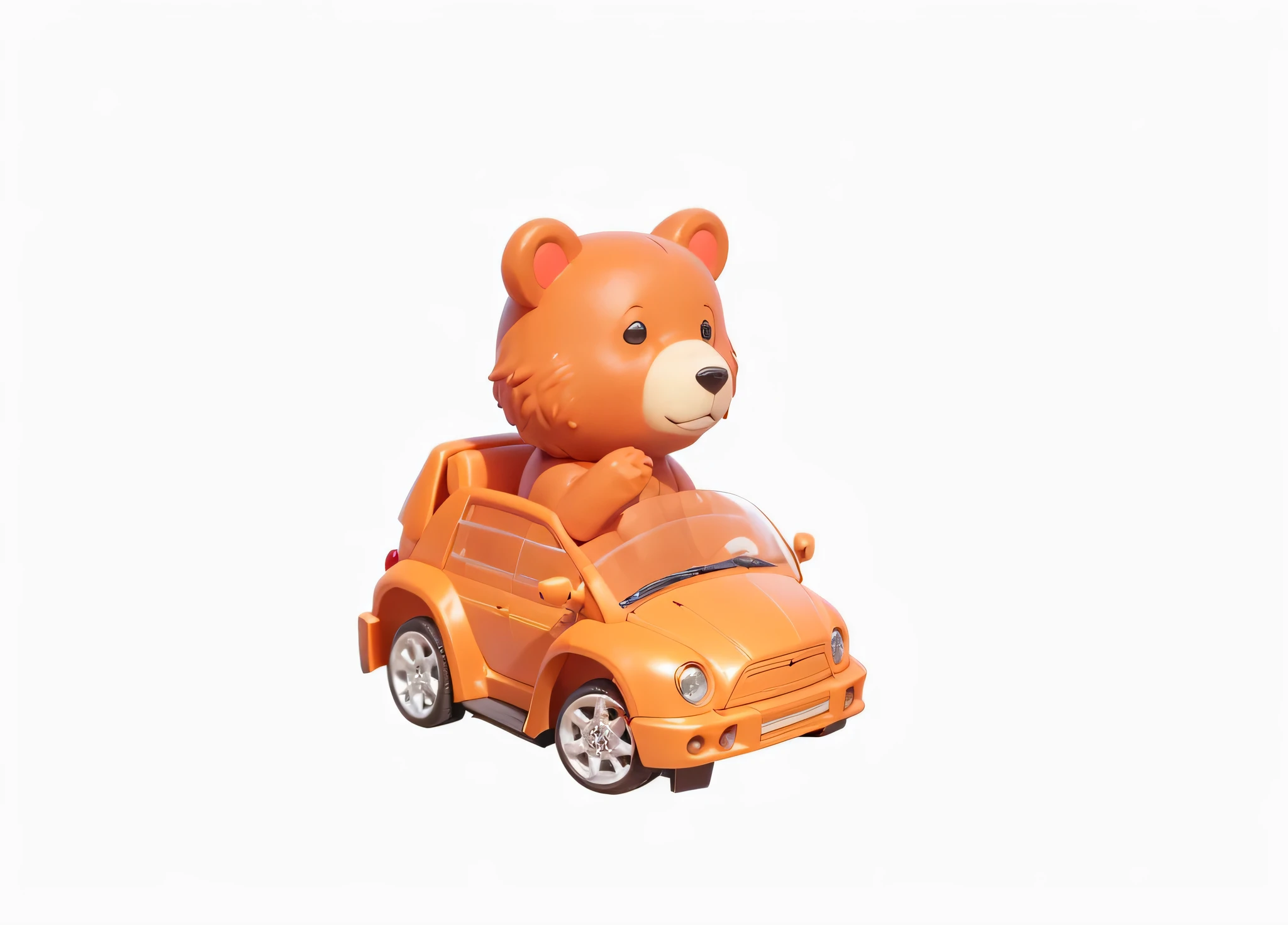 oda was a small car，oda&#39;There&#39;s a bear in the car,，bear driving car，Little bear cheering in the car，The little bear smiled happily，Animated characters, toys广告照片, member sam, 塑料toys, 驾驶小toys车, 3d character, 3d bear, Render key shots, member, Cute 3d rendering, 促销渲染there is a toys bear that is sitting on top of a toys car, toys design, plastic toys, driving in a little toys car, childrens toys, children's toys, cute toys, highly detailed toys, toys, Gamines toys, toys package,Gamine, cute future vehicles, happy meal toys, Gamines, on clear background