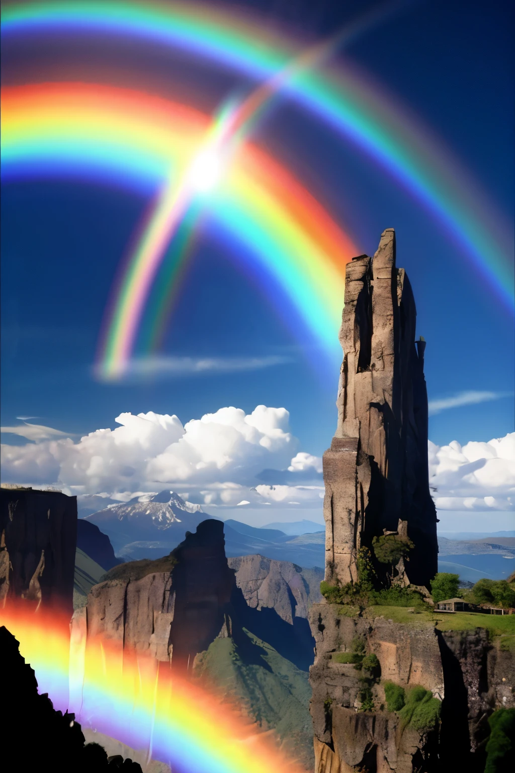 fantasy scenery。Thanks as always。rainbows。ADHD。