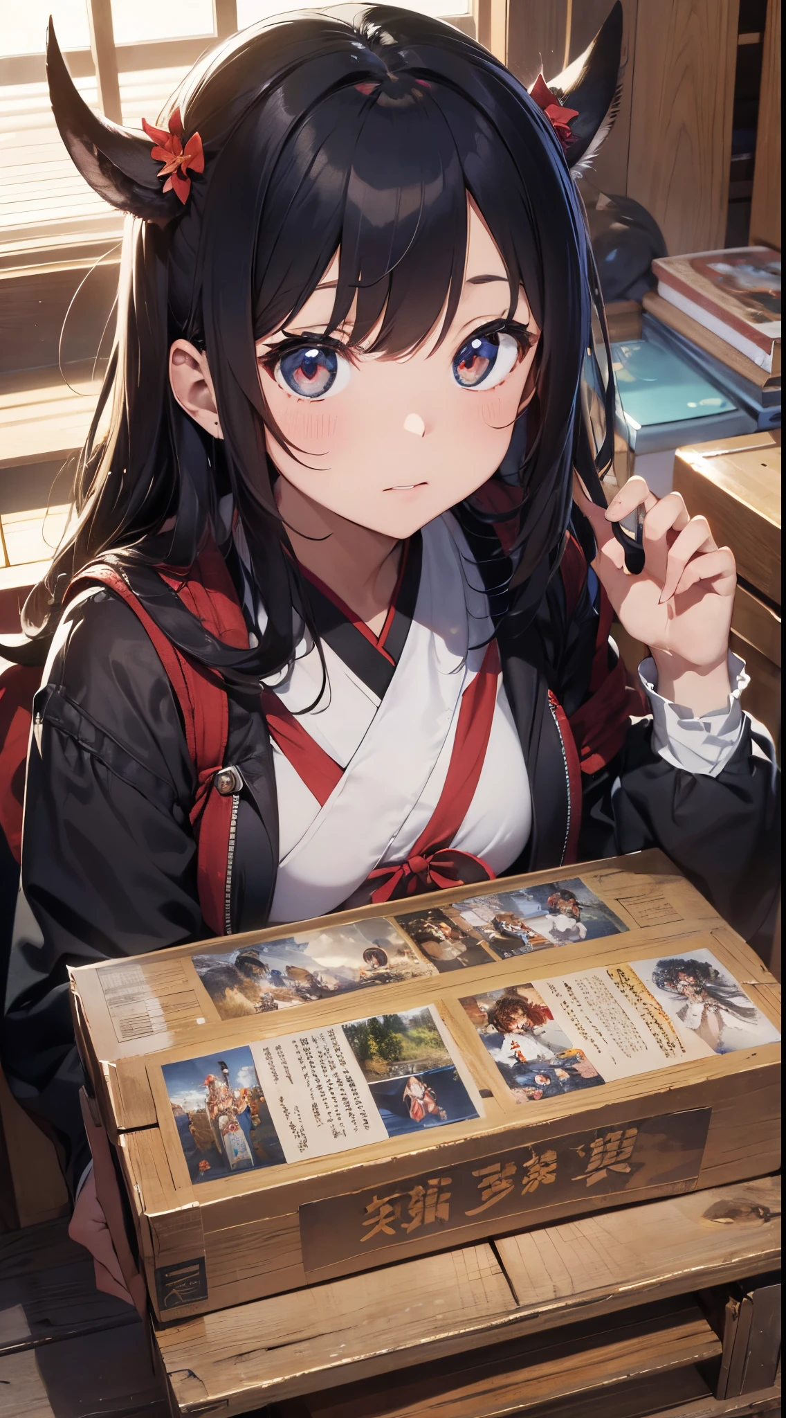 masterpiece、(detaileds、hight resolution、top-quality)、(女の子 1 人:1.5)、Onmyopath、samurais、A war-torn country with half-demons。 Silakurena, once a united state,、The country collapses due to the death of Meishu, who was organizing various places.、The three domains were entering the Warring States Period, where they were vying for the unification of the world.。 Nearly half of Shirakena is made up of humans.、There are also half-youths and beastmen.、The composition is largely divided by the clan.。 Northeast「Swaga Clan」は呪術や式神を駆使するOnmyopathたちの藩、Southeast「Takekura Domain」は城壁をも斬り裂く一騎当千のsamuraisたちの藩、western「Zion Clan」is a clan of subhumans such as half-youkai and beastmen who are good at witchcraft and covert actions.。 The three clans fought many times,、Through tactics that make the most of each characteristic、The forces were antagonistic。 After metastasis、Suddenly, the three clans that were confused by the shock of metastasis「Your power... Show me out...」I heard a voice saying.。 Convinced that this must be a message from the divine fox in the world of Shirakurena, the three clans decided to make a temporary truce.、Again became one country as Sirakrena。 Eta、To Centrake, who has tried to contact、Obey the message and wield your power as one、It was going into a state of war.。
