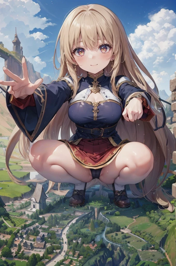 curled hand