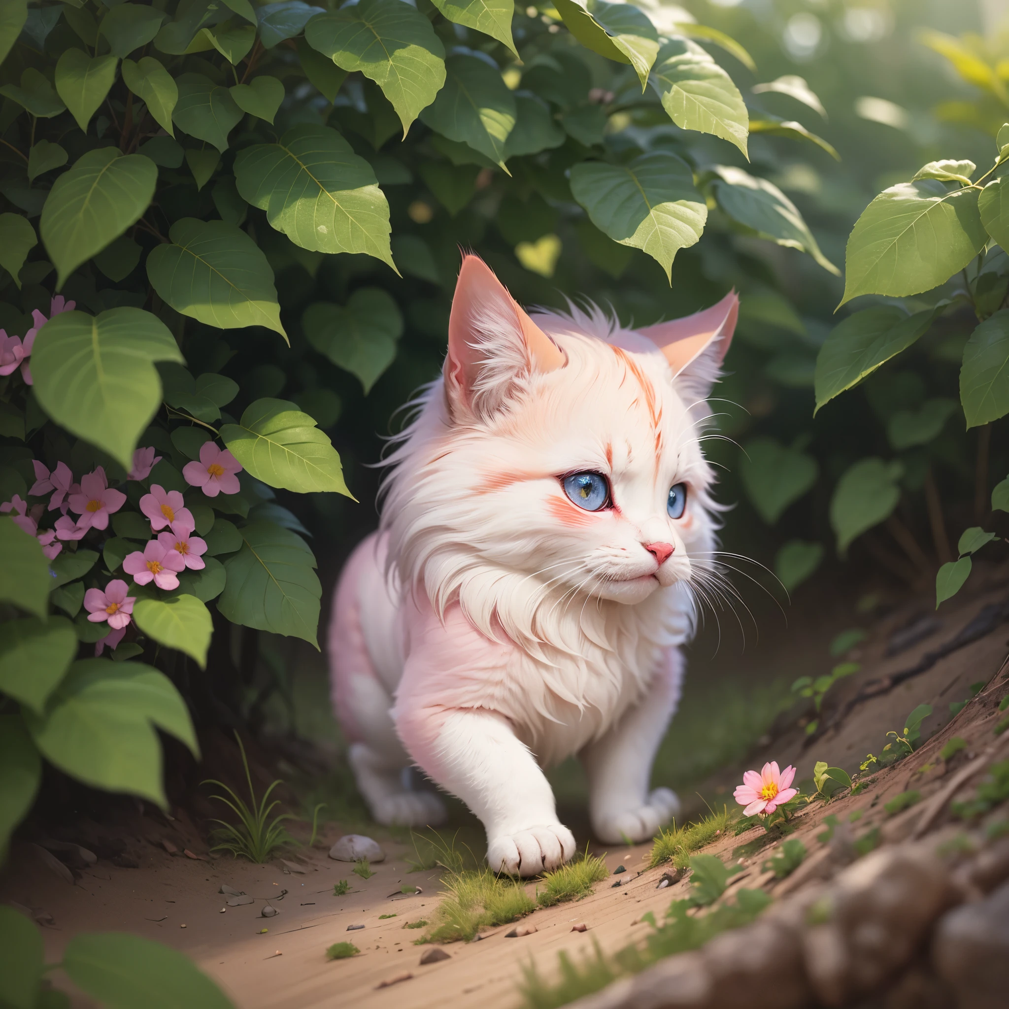 create a pink themed wallpaper --auto --s2