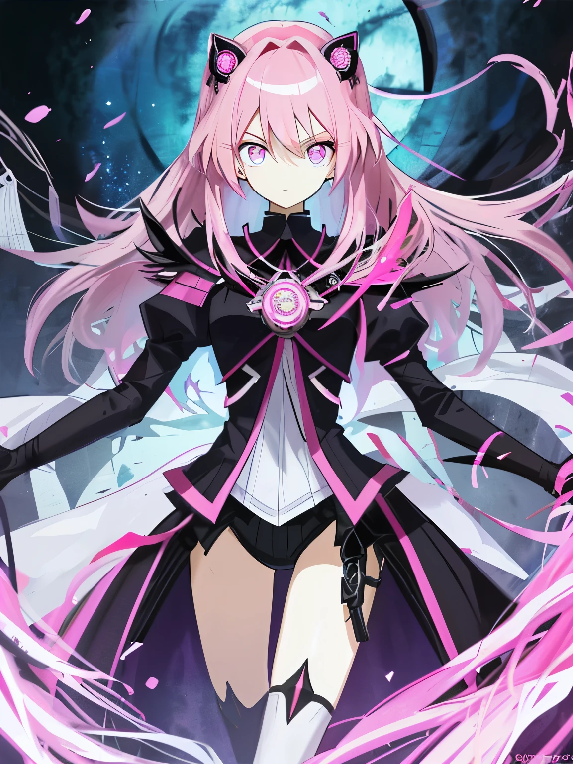 pink eyes