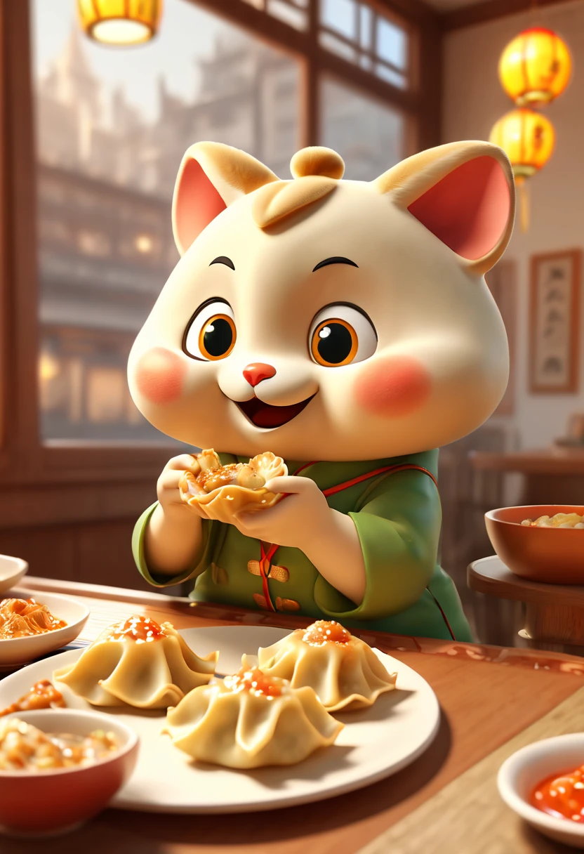 by Richard Scarry, Grinding flour on a grinding disc in a mill, grinding disc, rural area, Chinese, octane render, enhance, intricate, (masterpiece, Representative work, official art, Professional, unity 8k wallpaper:1.3)