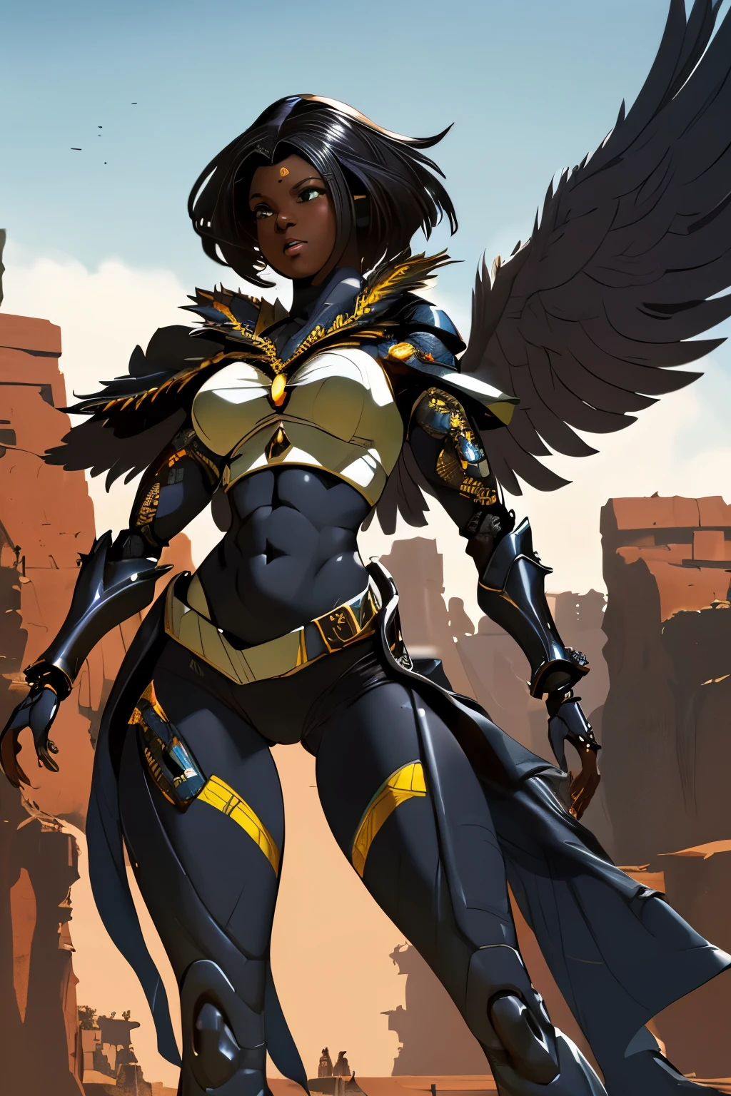 Mulher negra Moreno, de cabelo afro cabelo caindo para frente, Tipo encontrado, but braided with arfuturistic glasses ma of sniper in a city. Fofa , aluna hiperrealista, com rabo-de-porco preto, character is in her natural pose, imagem ultra realista, Commission for High Res, nerdy black girl super hero, With eye Glasses, uma aluna hiperrealista, thick glasses, Estilo de arte fotorrealista, photorealistic illustration, Est ilo de arte realista, Realistic student cosmic fallen angel, olhos claros brilhantes, Biomechanicals, estranho, assustador, pesadelo, cores muito brilhantes, light particles, com luz brilhante, Mshiff, Arte do papel de parede, papel de parede uhd, Anakil Skywalker, 15 anos, roupas medievais