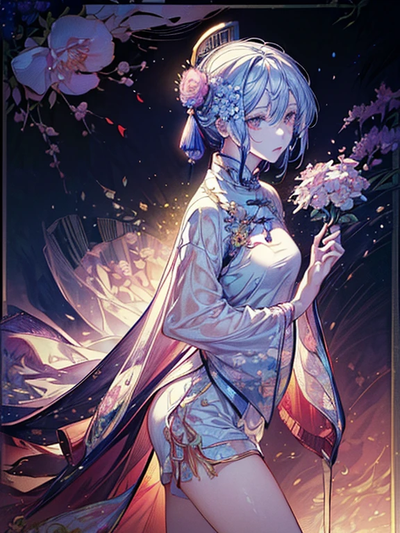 ((Finest quality)),(超A high resolution),(Ultra-detailed細),(Meticulous portrayal),((the most picturesque works of art),Ultra-Precision Art,The art of astounding depiction,Fantasyart:1.5, ((綺麗なおflorals々:1.8)), (floralsに侵食された体:1.3),Glamorous body:1.3,fancy background effects、masterpiece、Fancy details、(NSFW 1.1), ((1girl in)), ((masutepiece)), ((Highly detailed:1.3)), 透き通ったEauの中で,beautiful woman entering the lake, ((long yellow hair)), Wet hair, Wearing a light transparent dress, clothed bathing, steam, (Eauに浮かぶバラのflorals:1.8), Early morning light, Ivory Gold AI, windows, Crepscular lighting, 、Lace sheer underwear、very very gigantic boobs、pink nipples、Pink areola,透けて見えるpink nipples、透けて見えるPink areola、lace and string shorts.、princess carry,Sexy lingerie with lace and strings,See-through sexy lingerie,Transparent lingerie、translucent dress、pearlsescent、pearls、Sexy Harness、Sexy garter belt、Sexy Stockings、Well equipped,intimate, rose garden、lake with floating roses、Lying down、Open legs、Spread your legs、Open thighs、Eauに浸かる、Wet body、Eauしぶき、ゴージャスなfloralsの装飾、大きなflorals、stylish hair、a moonを, lantern, Solo, Eau遊び, Eauを, hair flower, flower, plein air―, skyporn, full a moonを, Rain, lantern, Eauにぬれて clothes, skyporn, Eauにぬれて hair (((masutepiece),(the Extremely Detailed CG Unity 8K Wallpapers),Best Quality,Cinematic lighting,Detailed background,Beautiful detailed eyes,Bright pupils, (extremely delicate and beautiful),(Beautiful and detailed eyes description), Ultra-detailed,masutepiece,)),((Yellow eyes))、a moon, paper lanterns, hair adornments, wet, Eau遊び, Eau,florals, florals,藤のflorals、大量の藤のflorals、 plein air, 天空, 満a moon, paper lanterns, wet服, Reflectors, wet髪 (((masterpiece),(the Extremely Detailed CG Unity 8K Wallpapers)、top-quality、电影灯光、细致背景、beatiful detailed eyes、Bright pupils、(extremely delicate and beautiful)、(Beautiful and detailed eyes description)、Ultra-detailed細、masterpiece、))