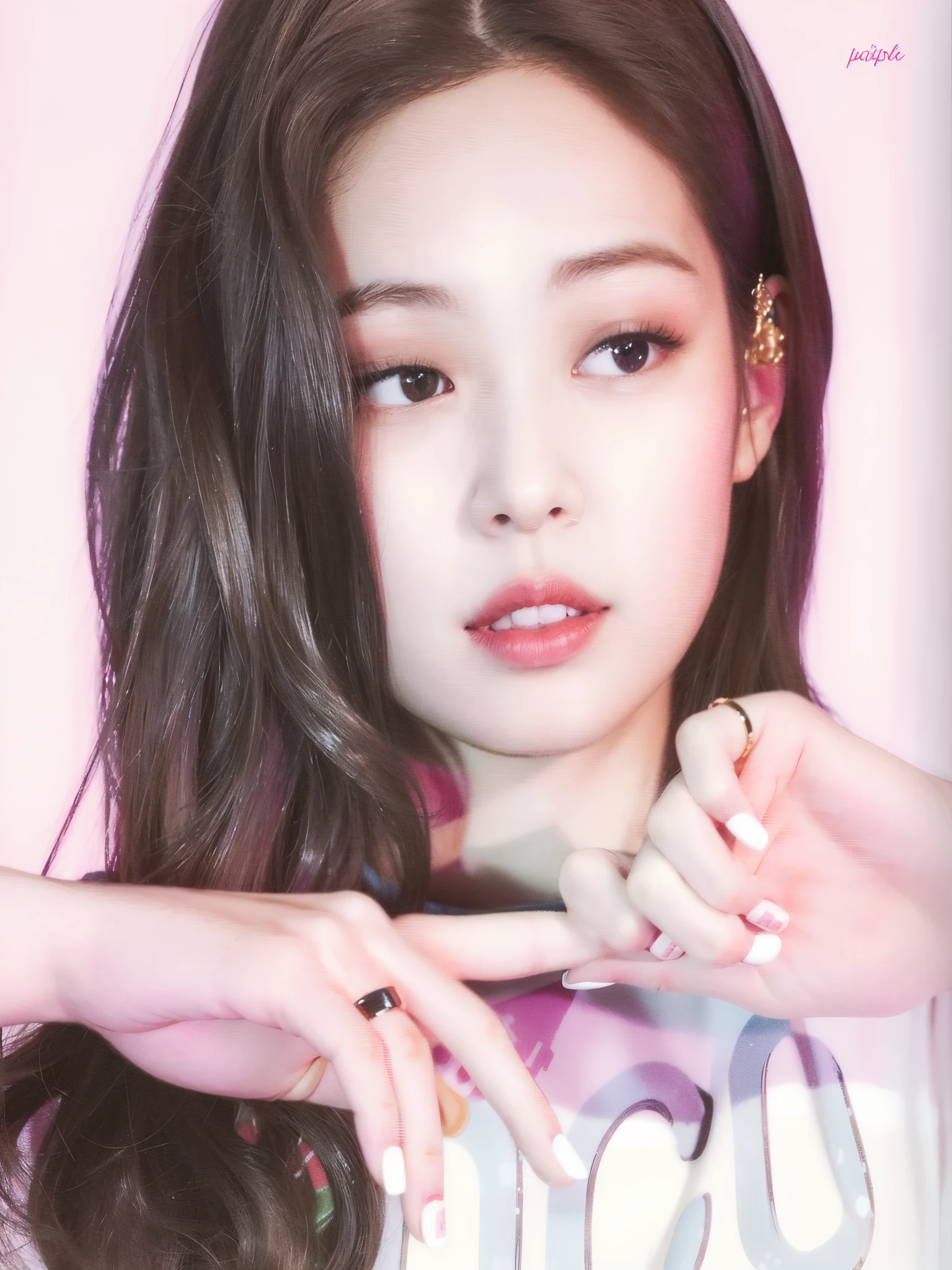 Close-up of long-haired girl holding toothbrush, blackpink jennie, portrait of josie by blackpink, Nam Jae-yeon, roseanne park by blackpink, josie by blackpink, park from me, blackpink jisoo portrait, jinyoung shin, from me, Kim Tae-joon, Official artwork, Portrait of a Korean female idol, Blackpink’s Jisoo, Jisoo from BlackPink