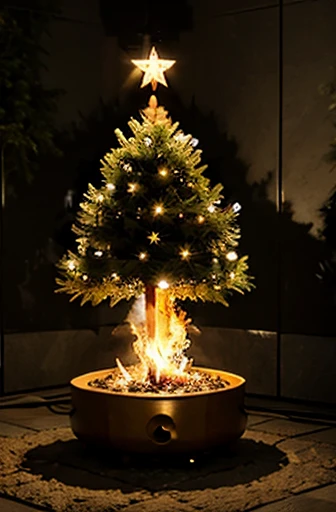 Burning christmass tree ver.2.0