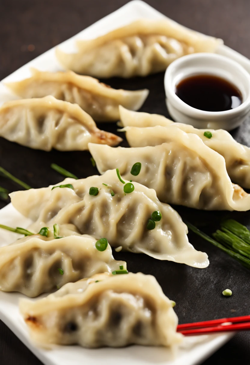 Japanese style gyoza