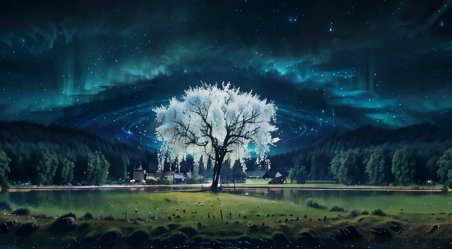 In a picturesque village nestled in the heart of a lush forest, there stood a majestic willow tree. This tree, known as the Whispering Willow, possessed a magical ability to communicate with those who sought solace beneath its sprawling branches.