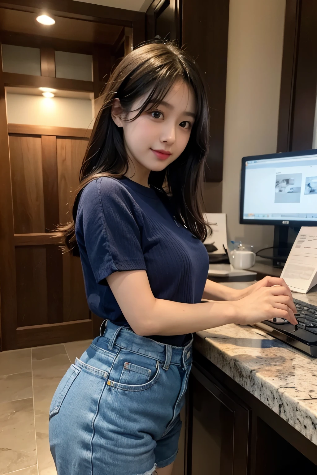 Beautuful Women,Best Quality,realisitic,Airu Ikumi,cute little