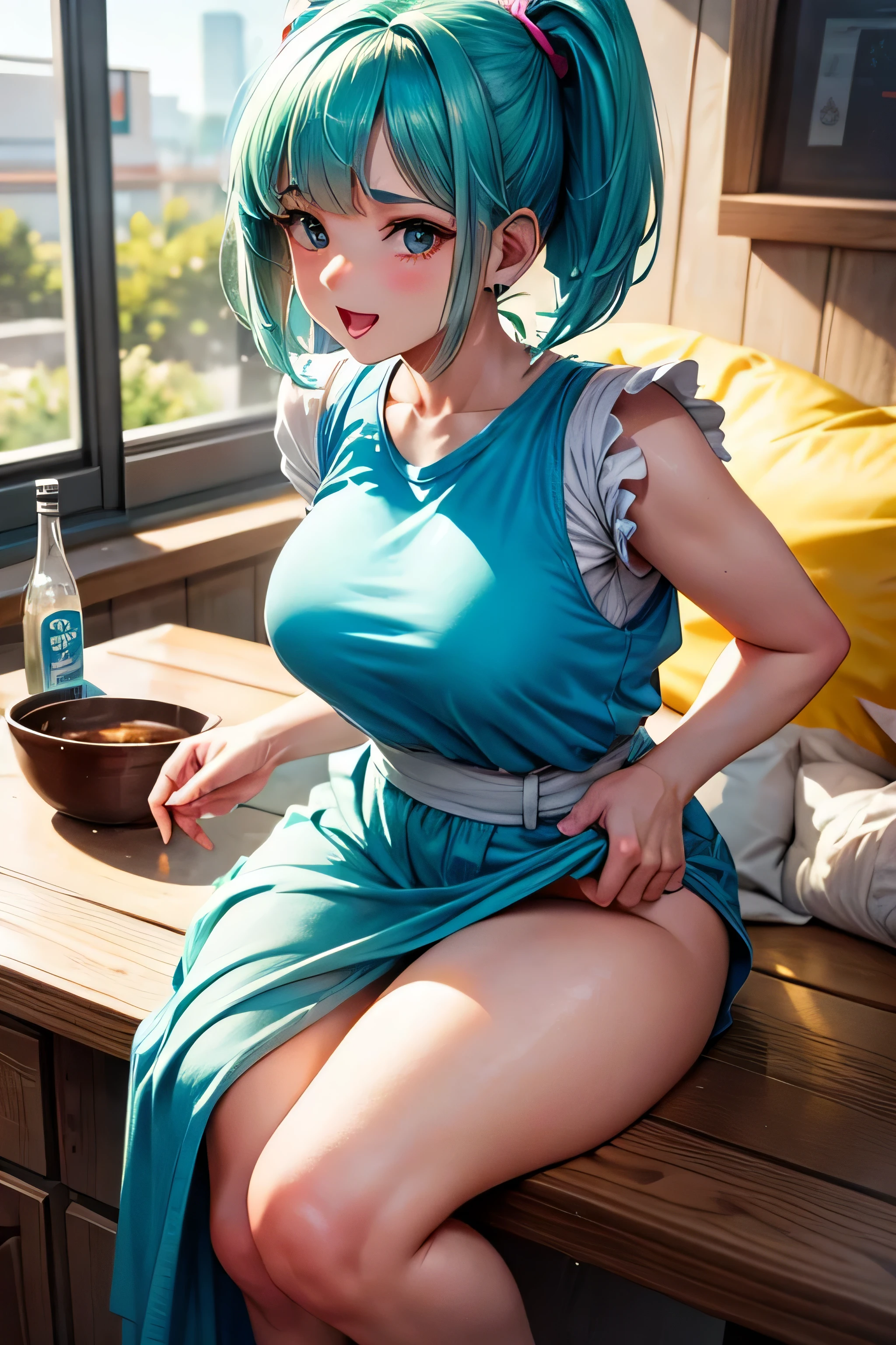 bulma y milk sexo lesbico