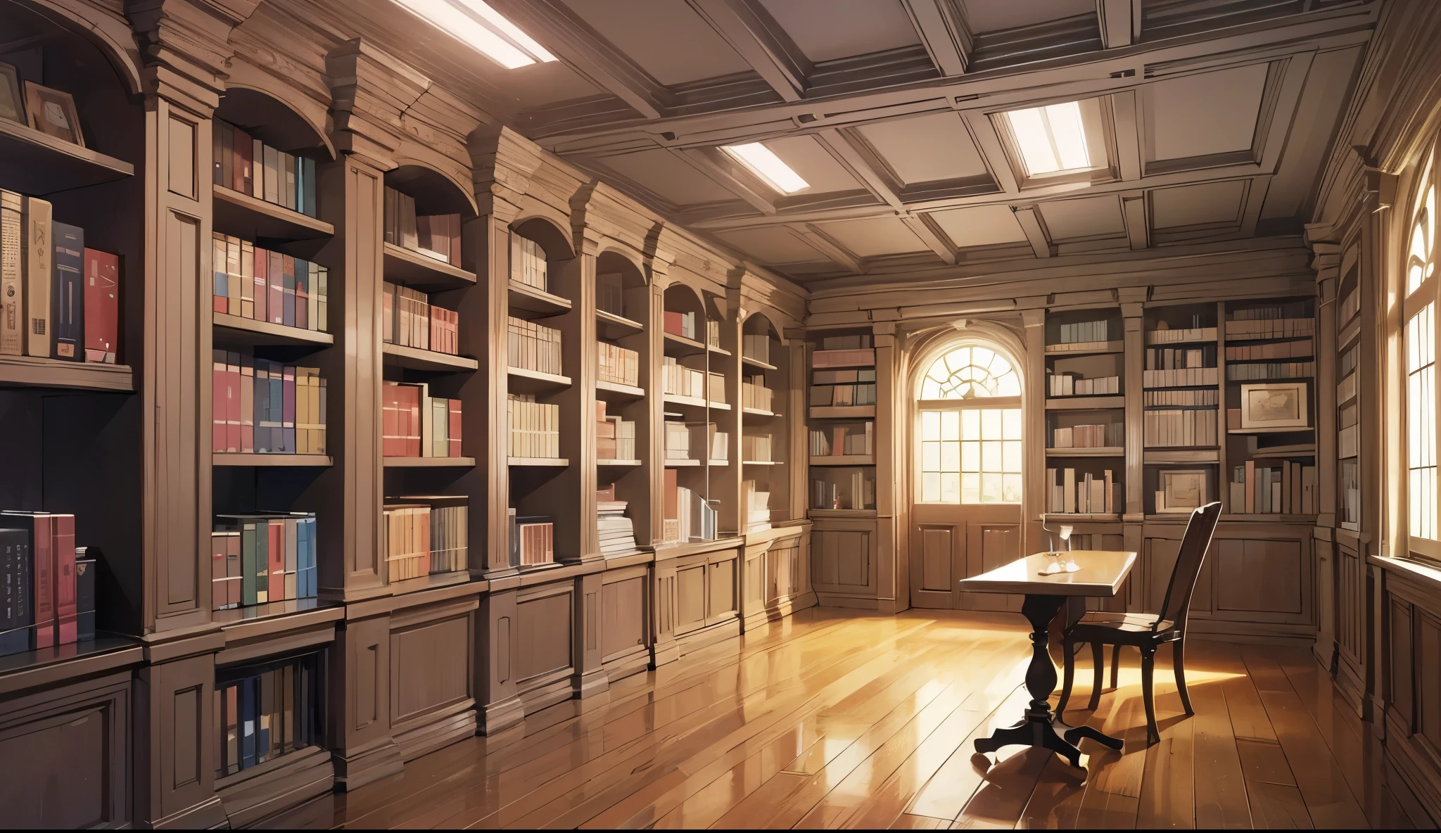 generate a library room rezervation scedule, cartoon type, HD --auto --s2