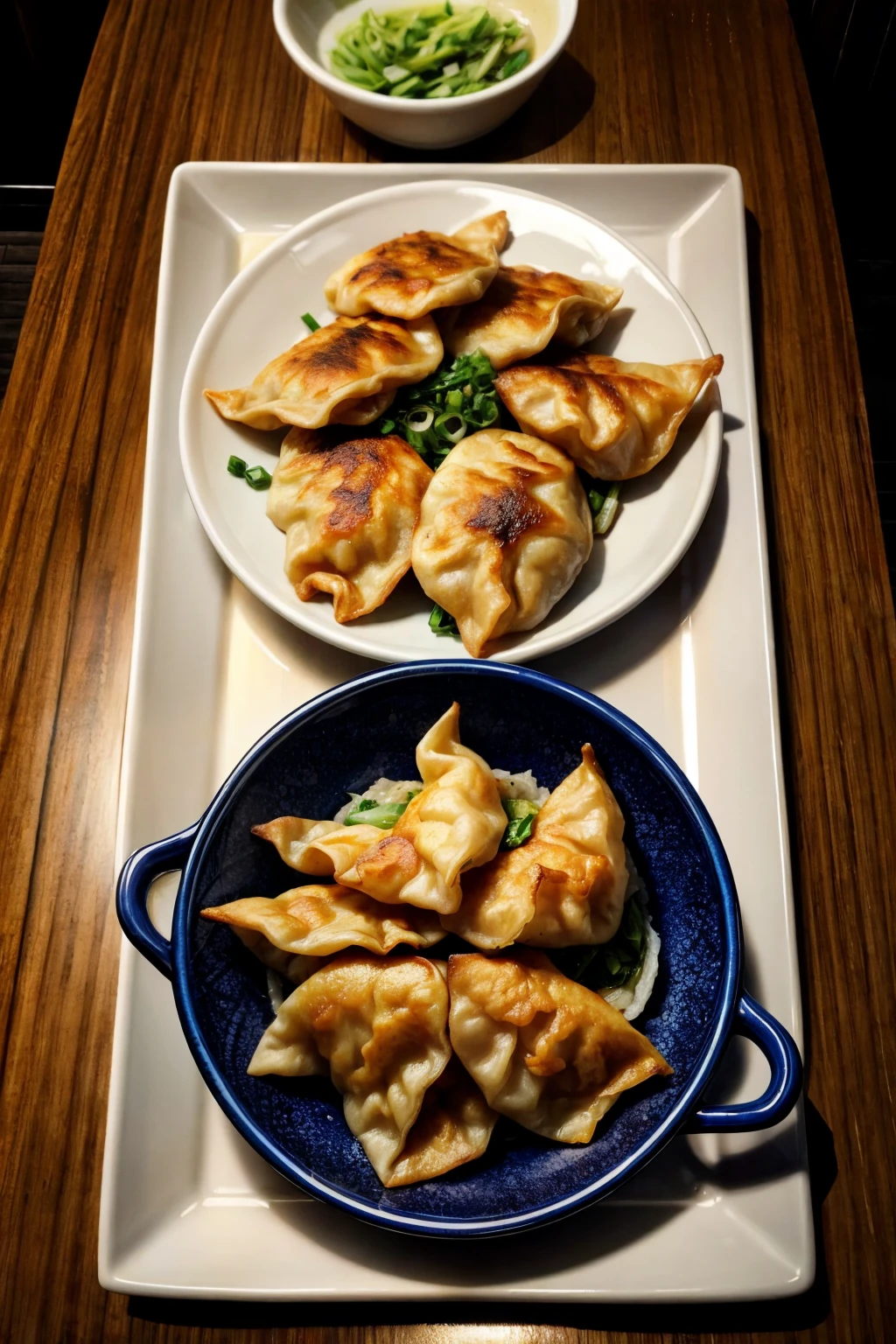 deep-fried gyoza